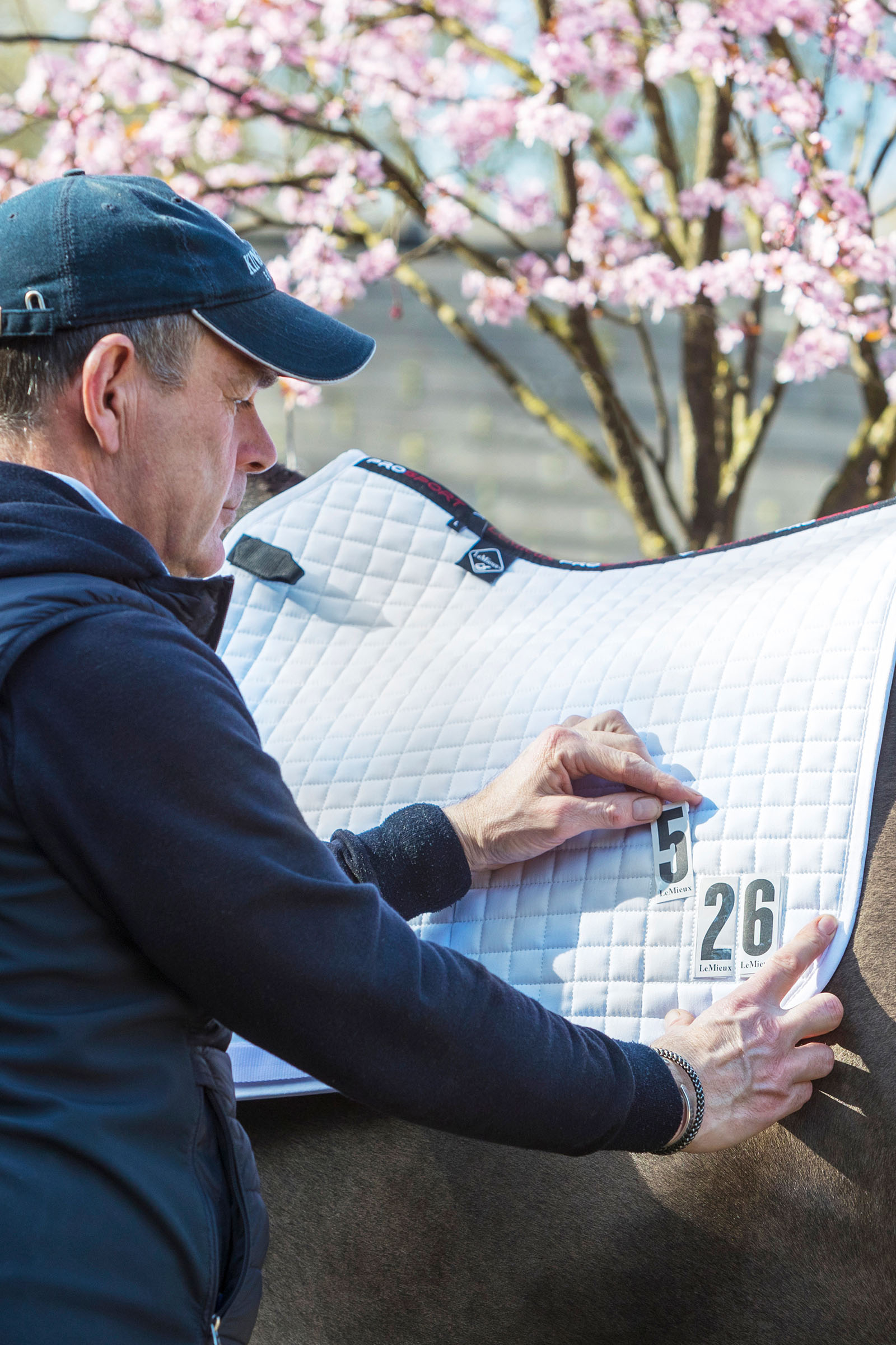 LeMieux Dressage Competition Square dressuurzadeldek