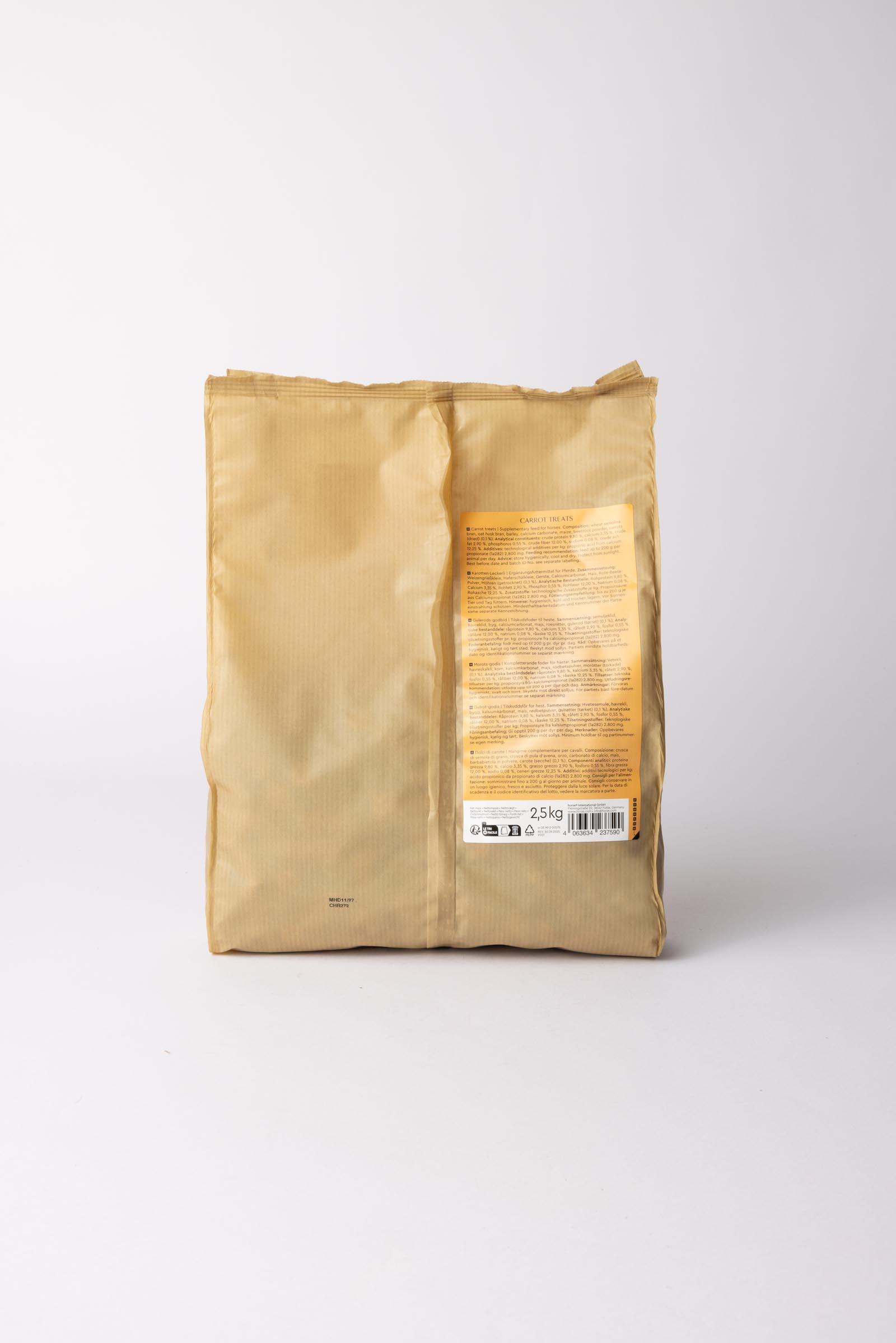 Horze Biscuits Carrot, paardensnoepjes, 2,5 kilo