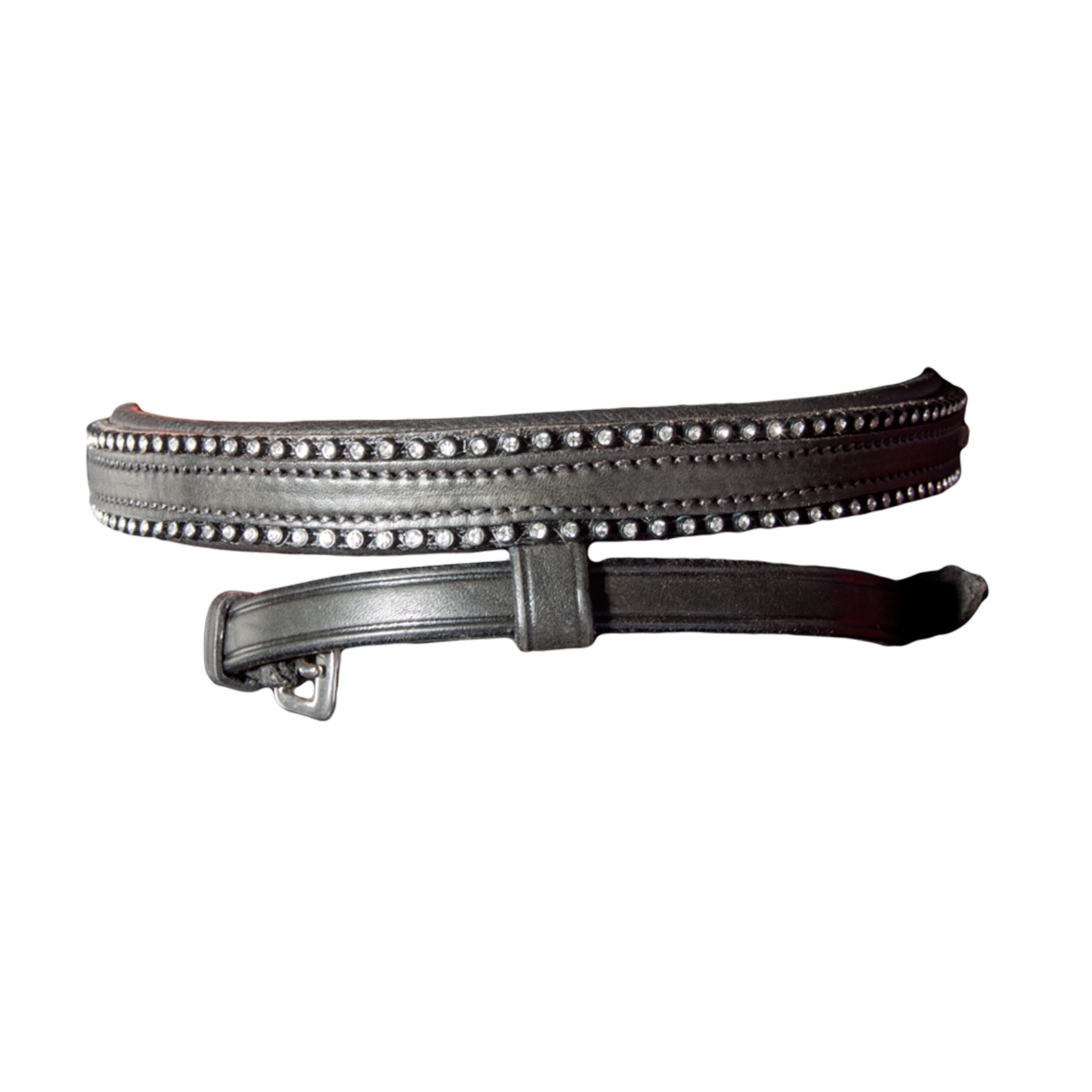 Karlslund gecombineerde neusriem, kleine kristallen