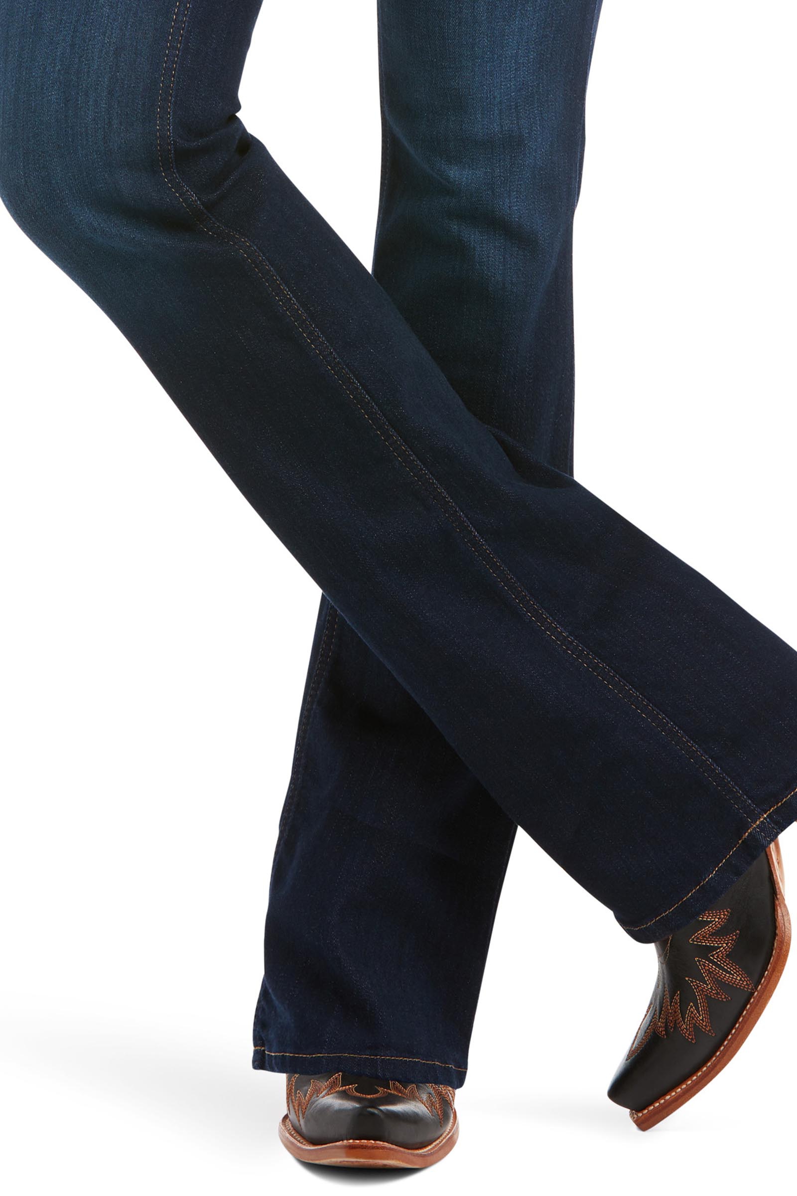 Ariat Real High Rise Ballary Boots Cut Dames jeans