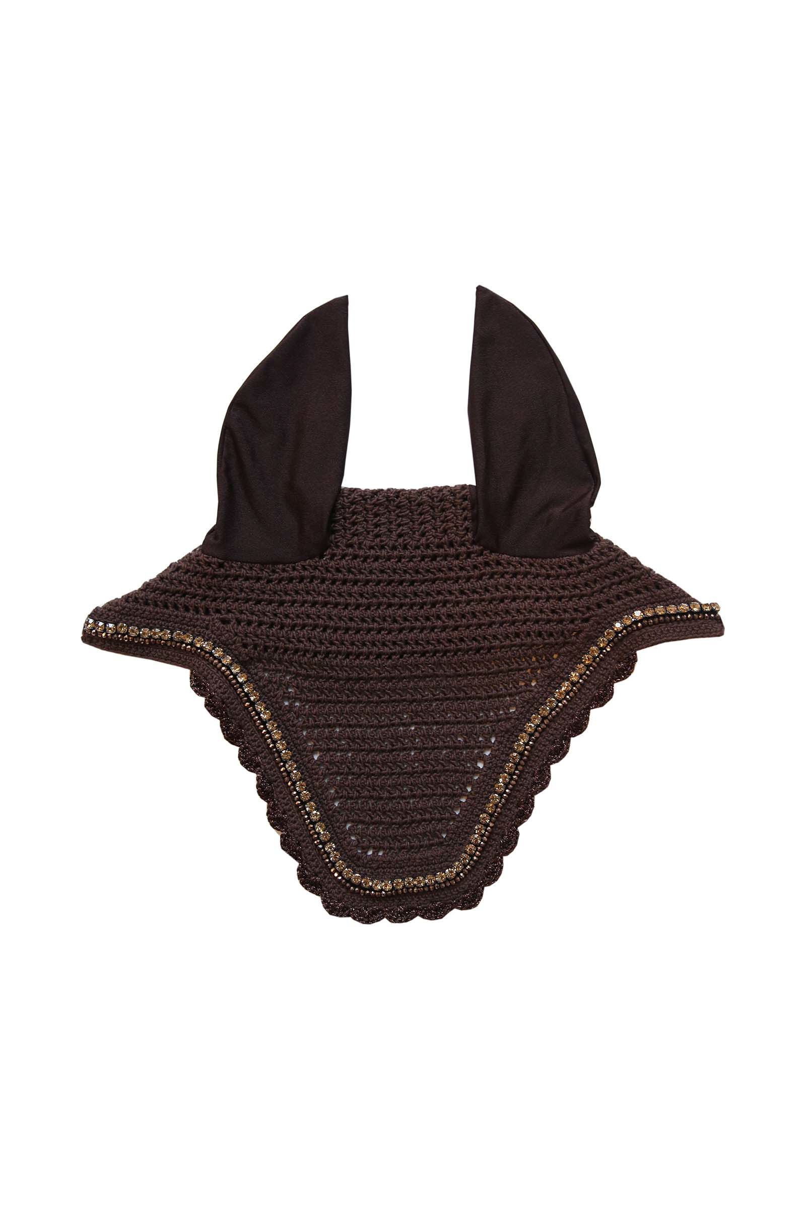 Brown Kentucky Horsewear Oornetje Wellington stone & pearl Soundless