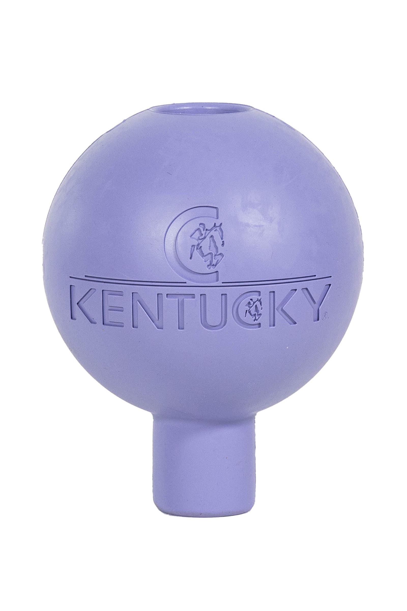 Lavender Kentucky Horsewear rubber bal voor touw- en wandbescherming  