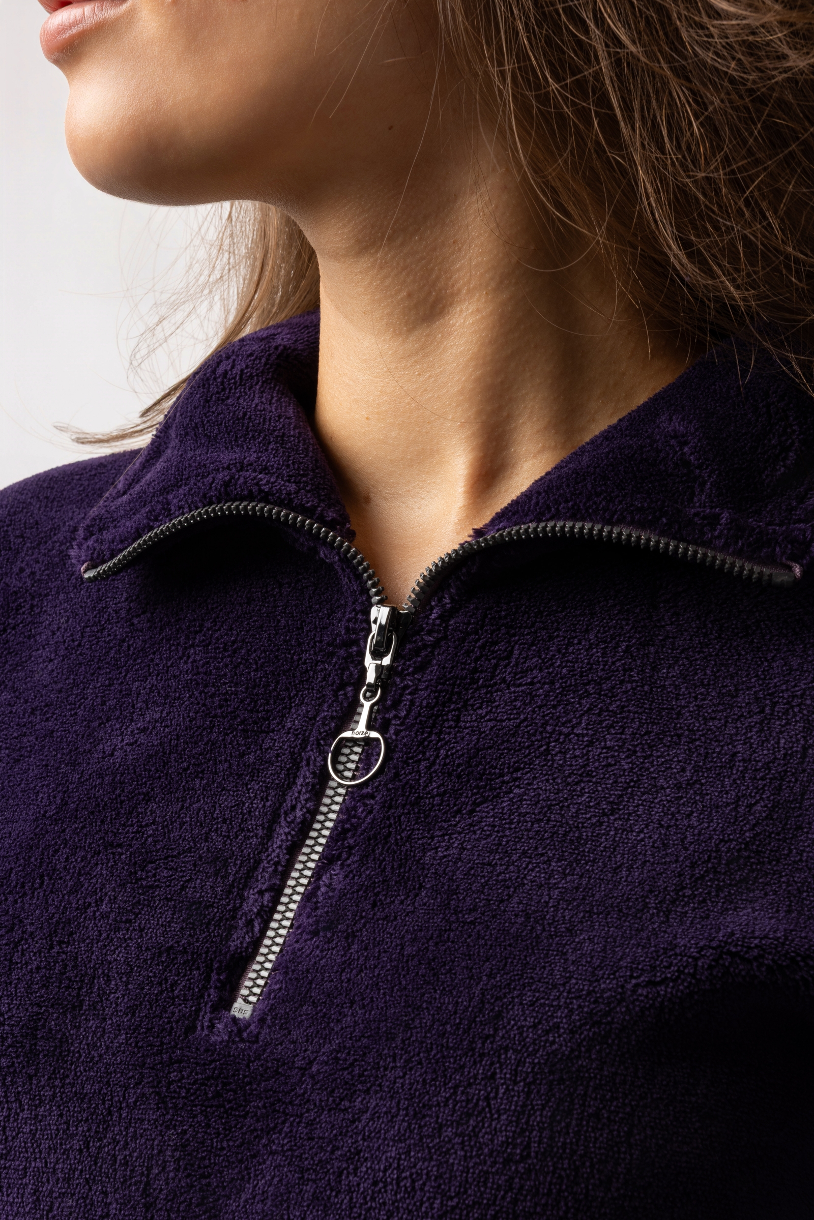 Horze Frieda Dames anorak fleece sweater