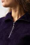 Horze Frieda Dames anorak fleece sweater