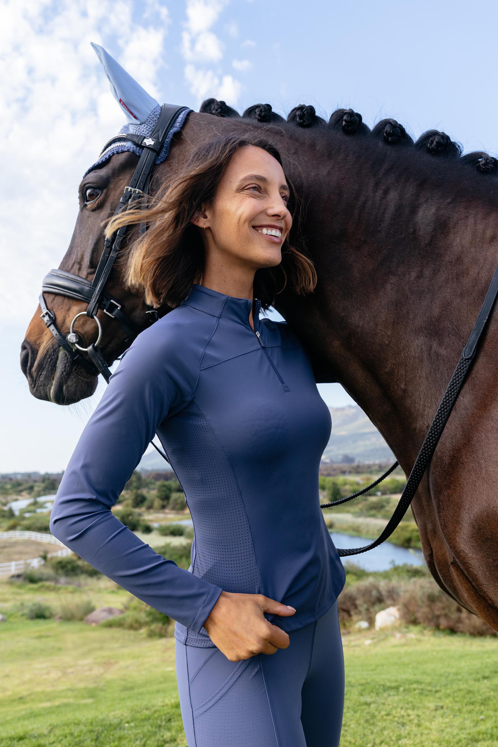 LeMieux Airflow dames baselayer met lange mouwen