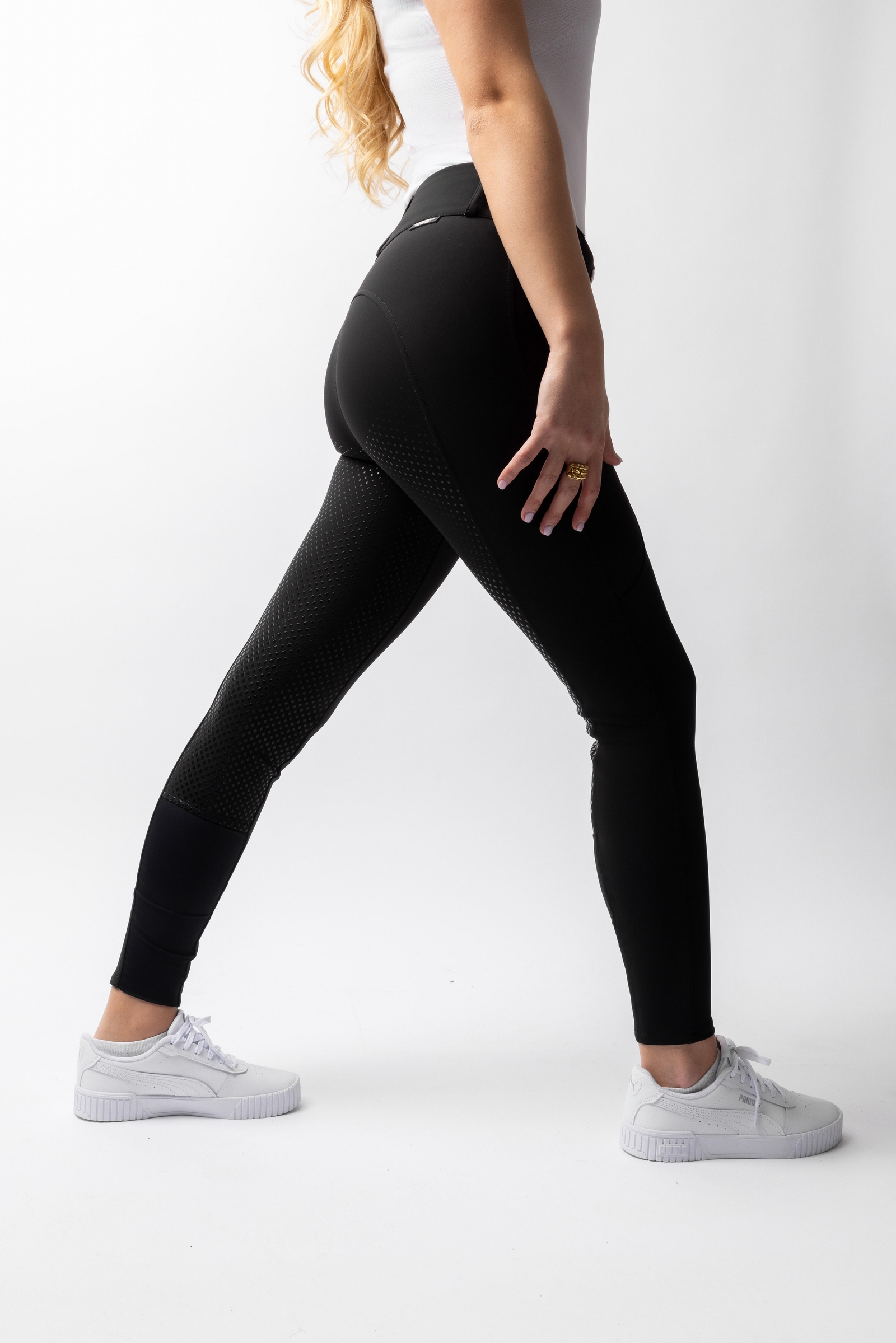 Horze Grand Prix Pro Dames Full Grip rijbroek UPF 50+