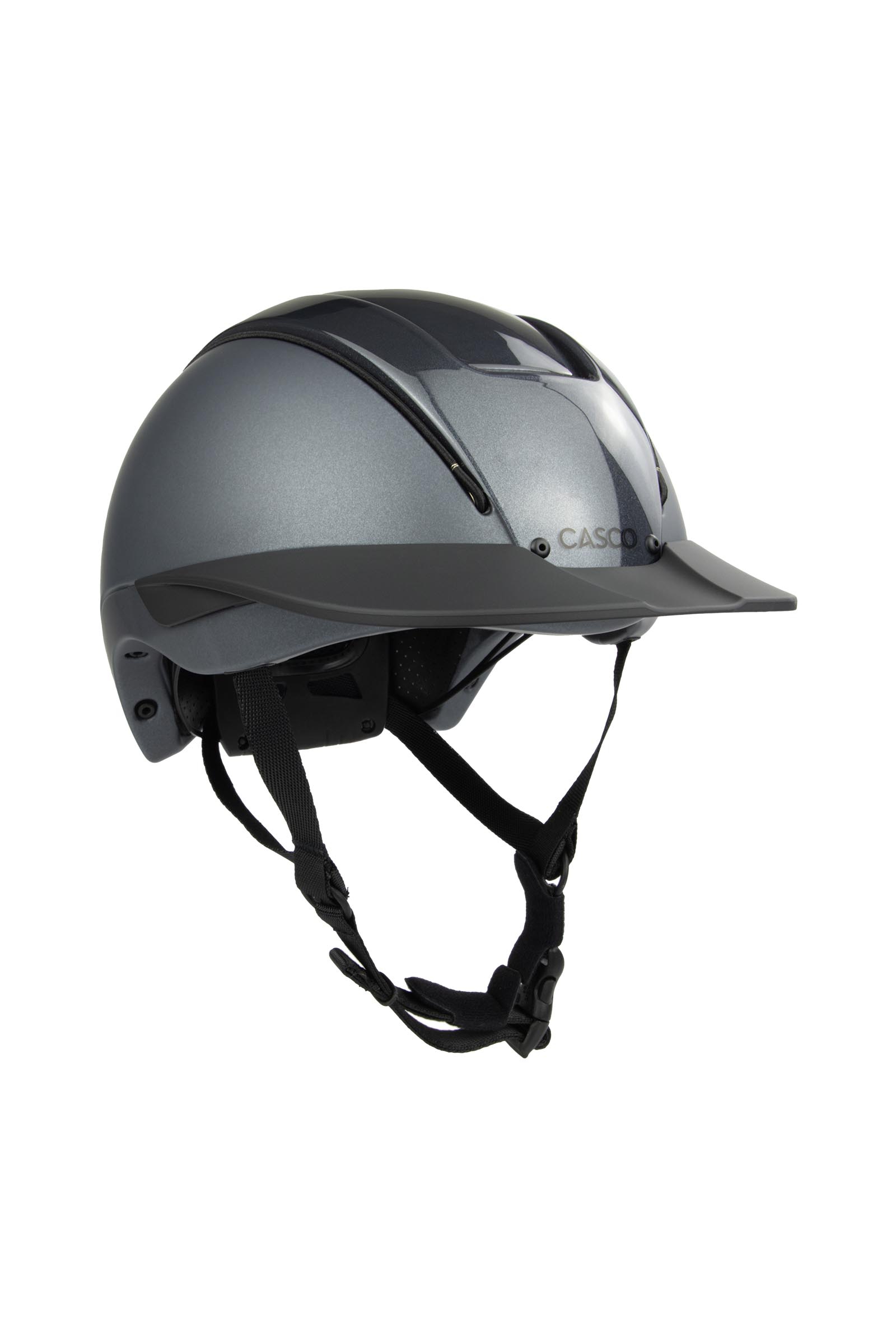 Anthracite Grey Casco Duell Prime rijhelm