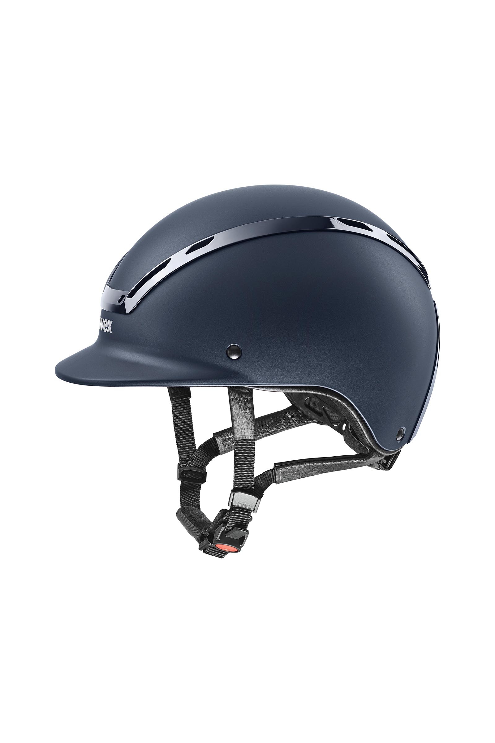 navy Uvex Exxeed Active Paardrijhelm