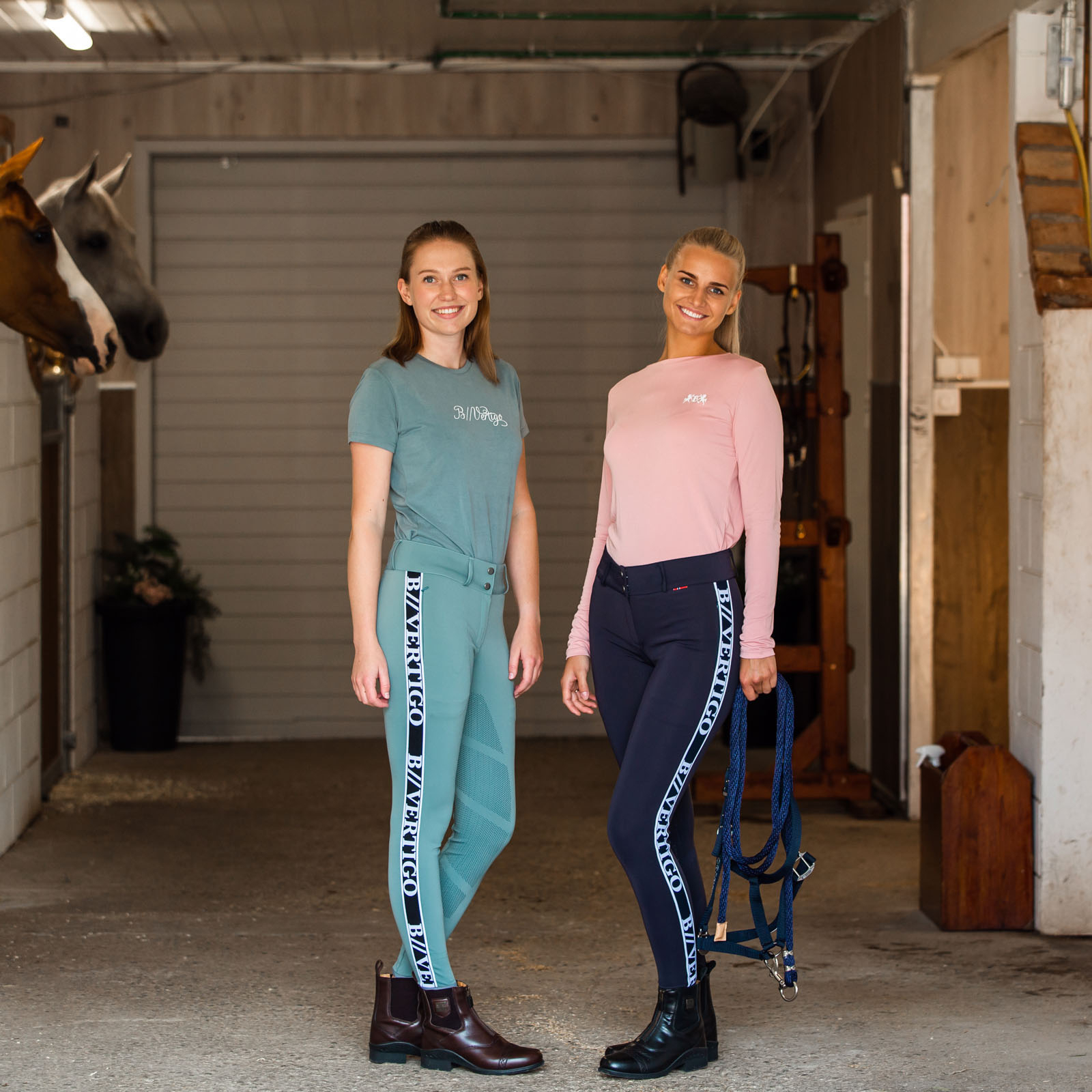 B Vertigo Angelika High Waist Functionele Rijbroek met siliconen zitvlak, dames