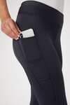 Horze Active fullgrip winter rijlegging met telefoonzak, dames