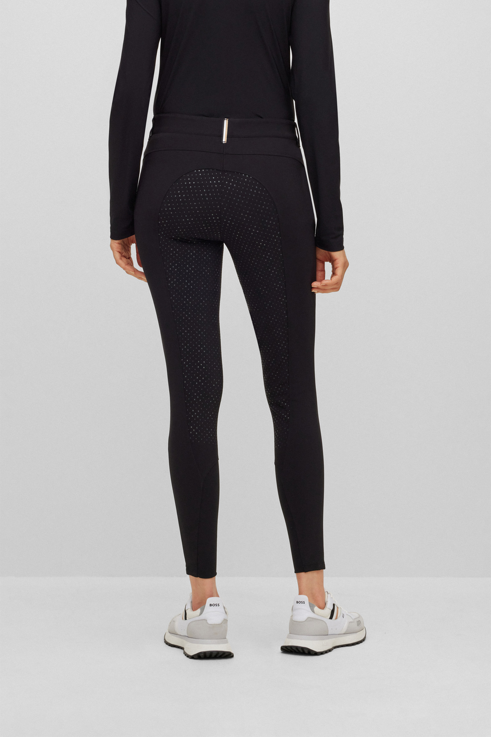 Black Boss Heather damesrijbroek met volledige grip