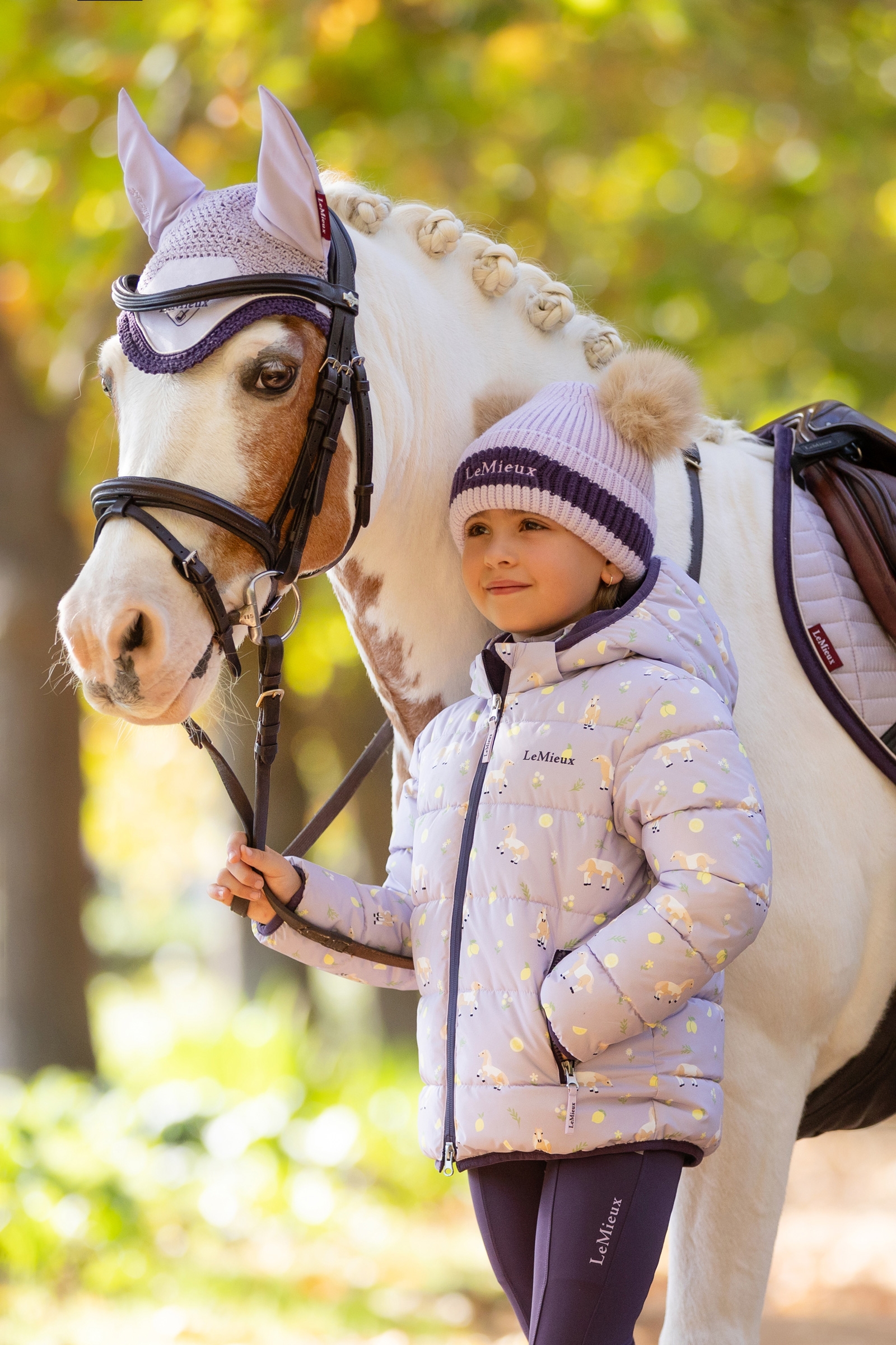 LeMieux Mini Lilo gewatteerde kinderjas