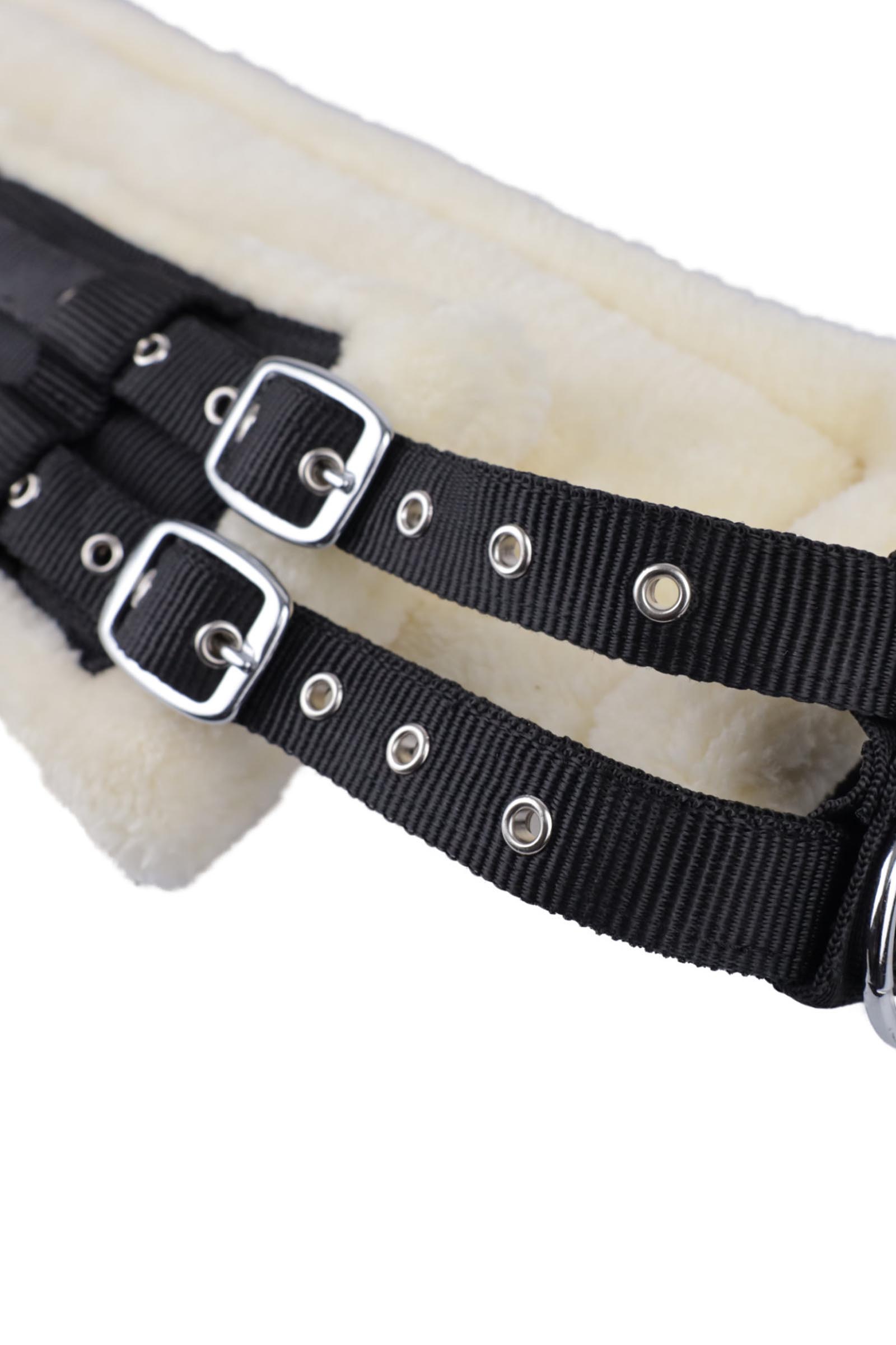 USG longeersingel met kunstbontvoering