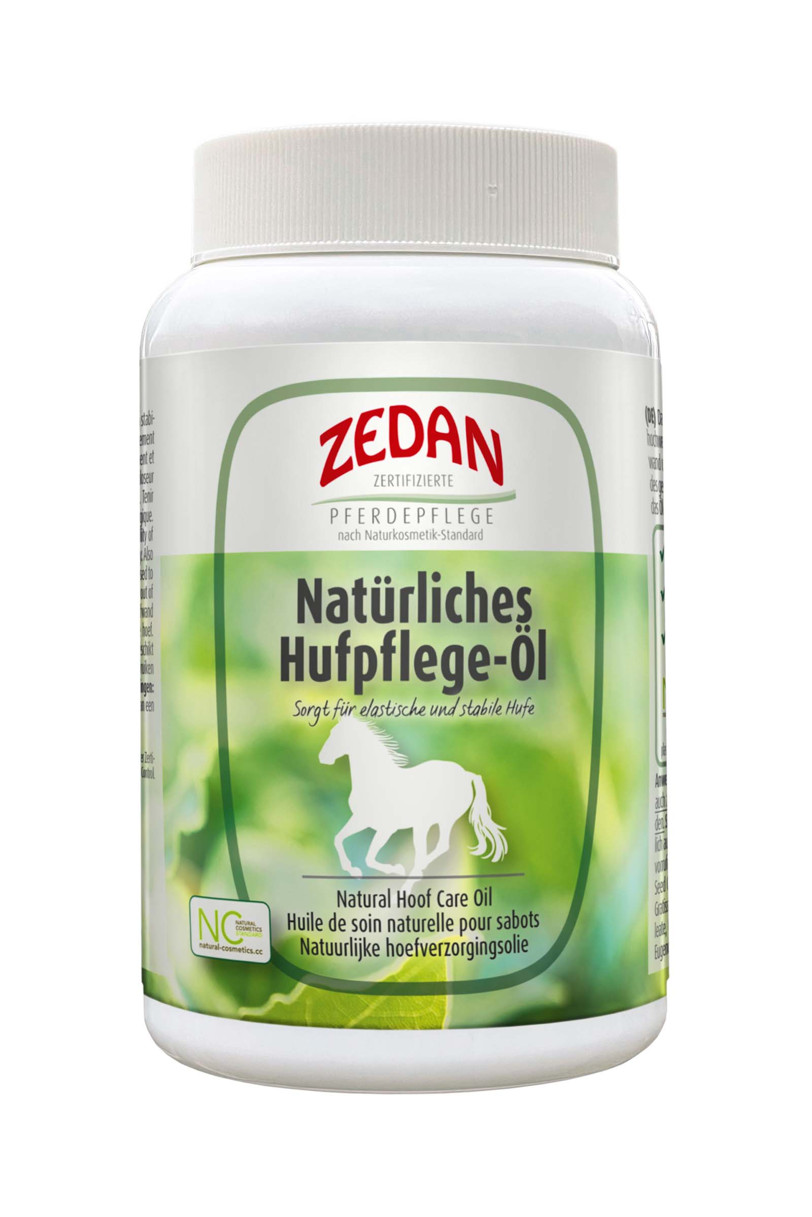 Zedan Natuurlijke hoefverzorgingsolie, 500ml
