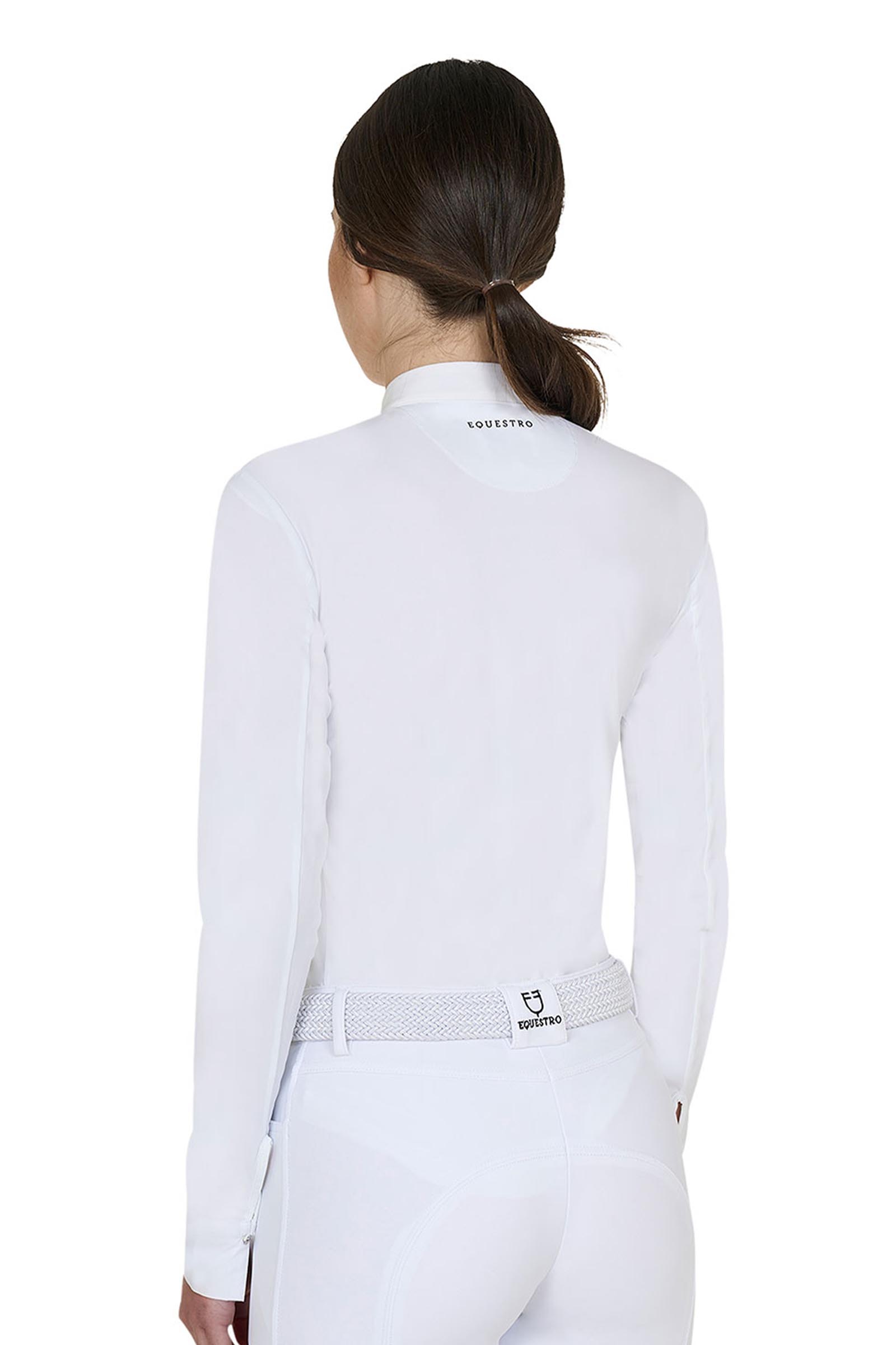 Equestro SS2026 Dames Micromesh wedstrijd polo  