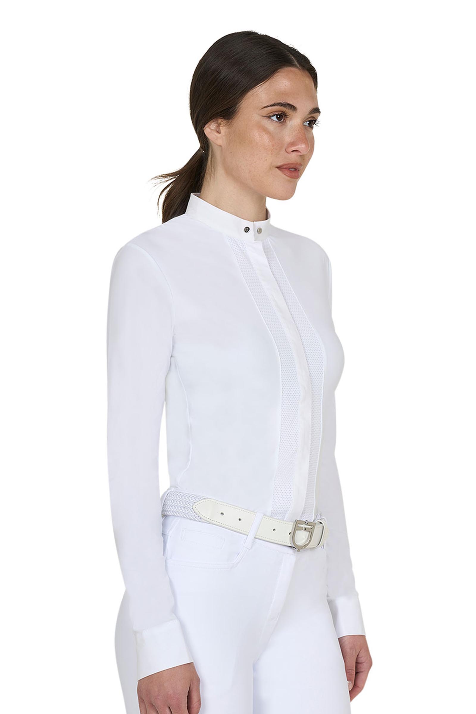 Equestro SS2026 Dames Micromesh wedstrijd polo  