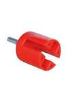 CORRAL Farm Patrol ringisolator compact, zwart, met doorlopende steun, 100 st.