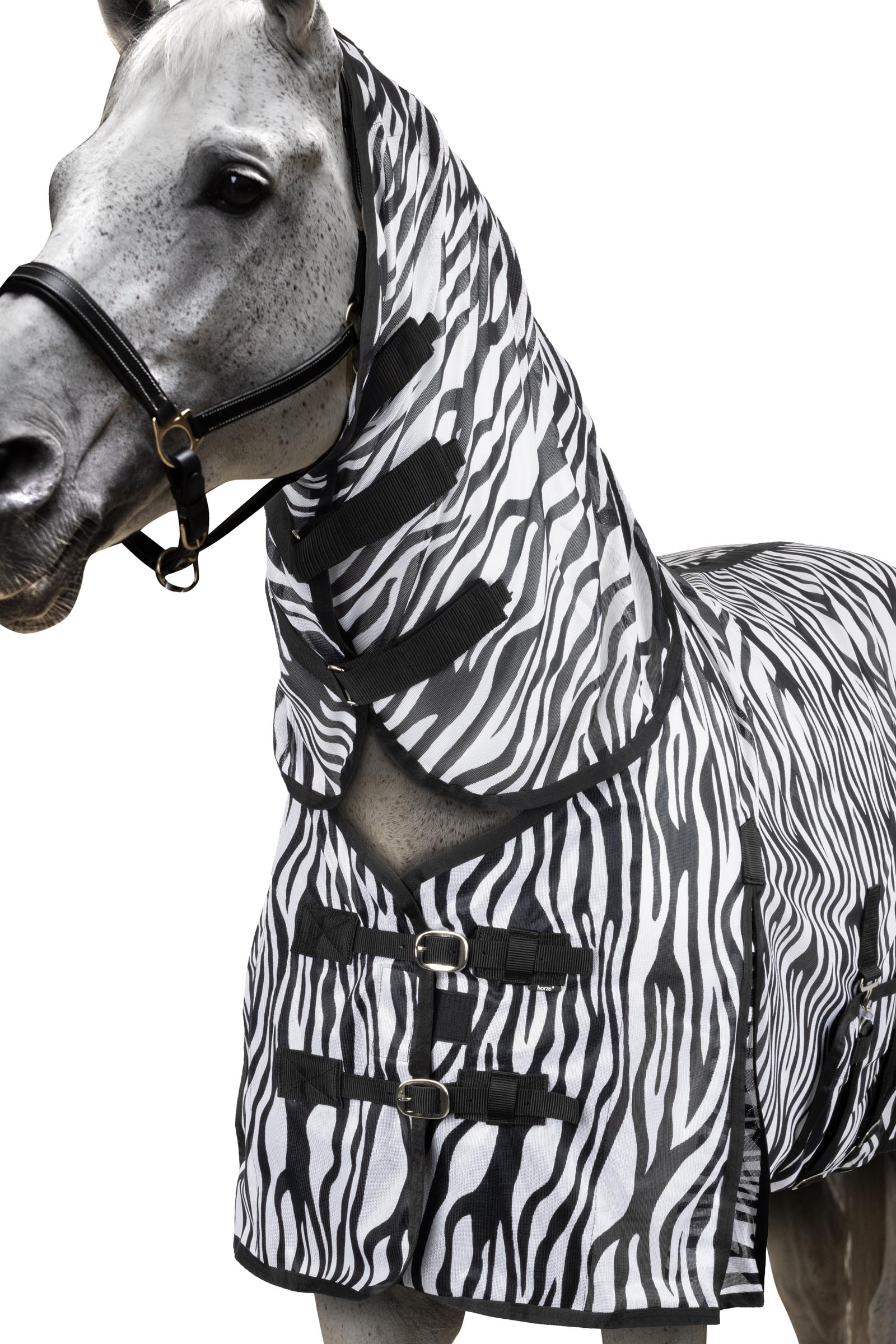 Horze Defender vliegendeken met buikflap