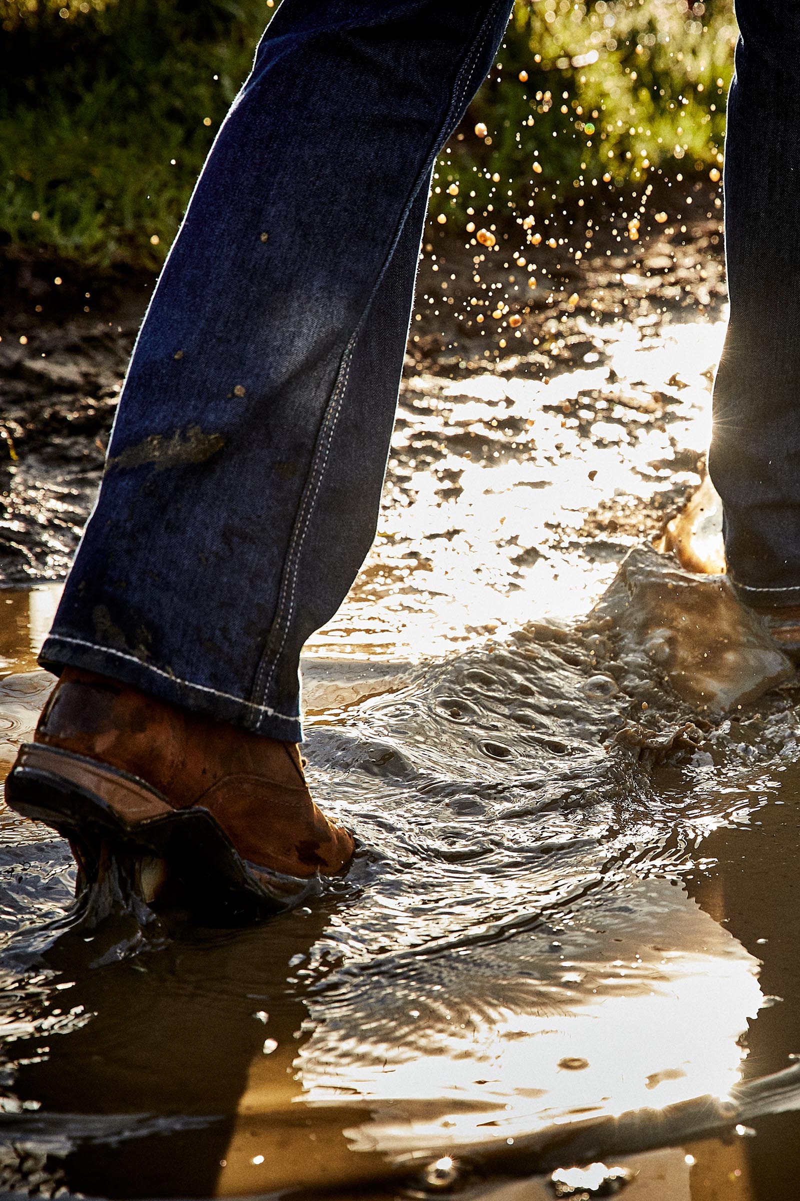 Ariat Rebar MR DuraStretch Riveter bootcut jeans voor dames  