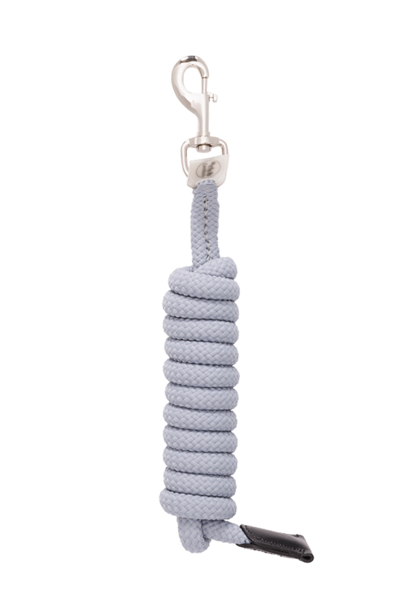 Light Grey Kavalkade Halstertouw met Zilveren Karabijnhaak