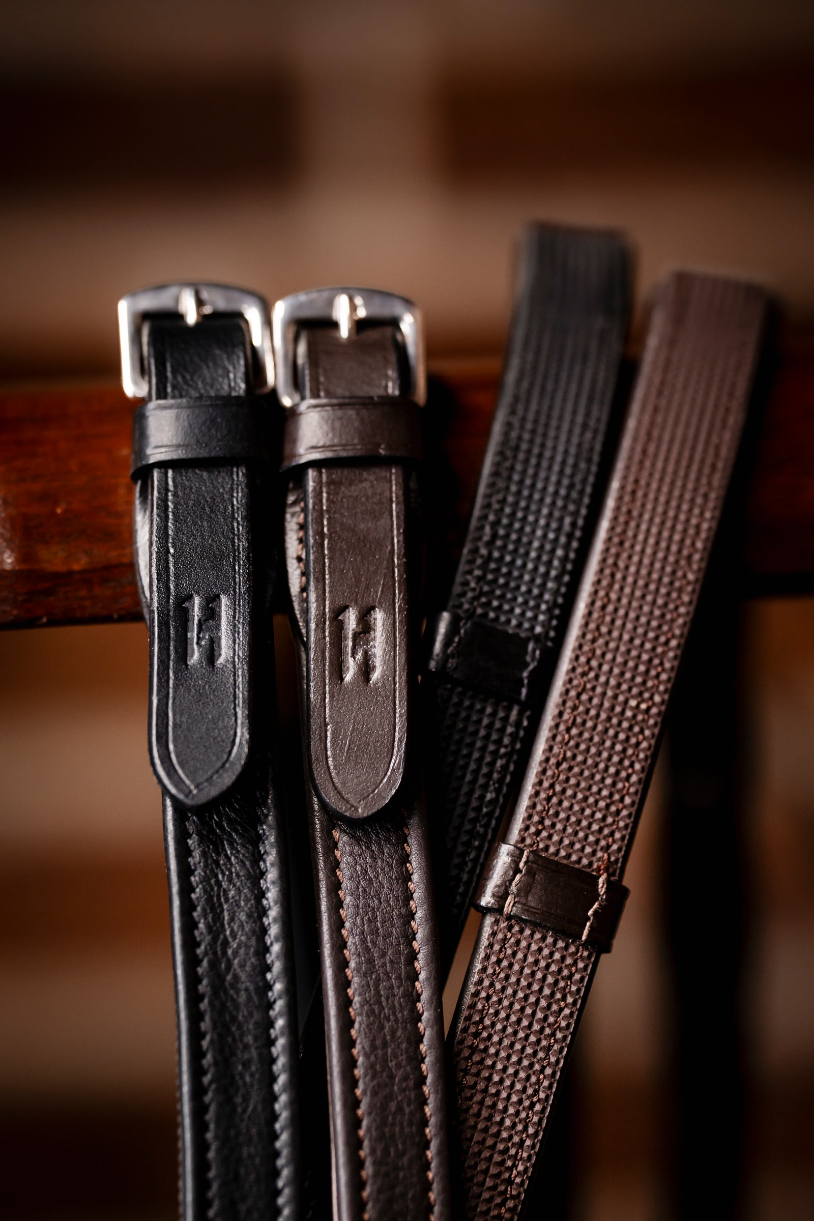 Horseware springteugels met stops