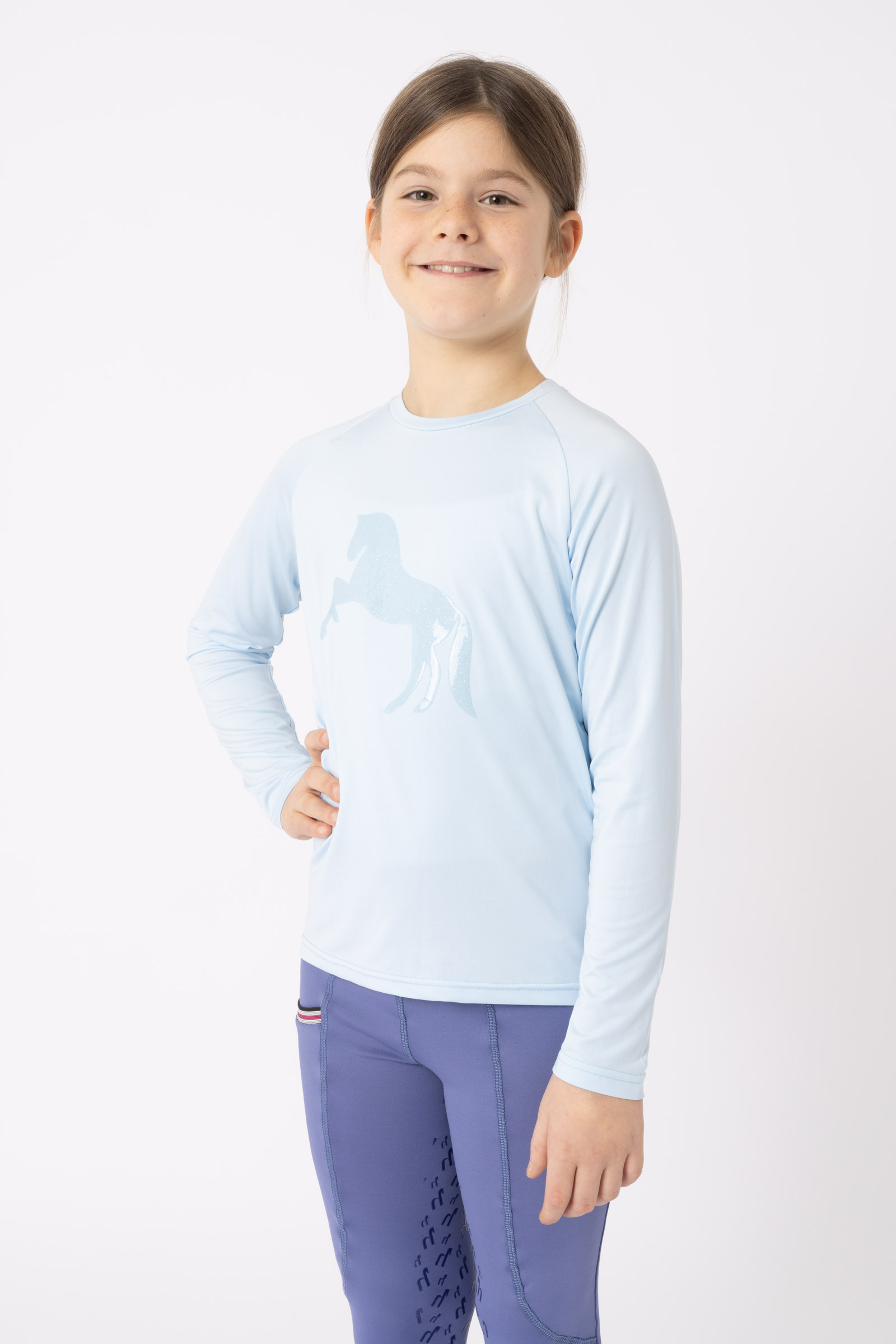 Horze Flora functionele longsleeve, kids