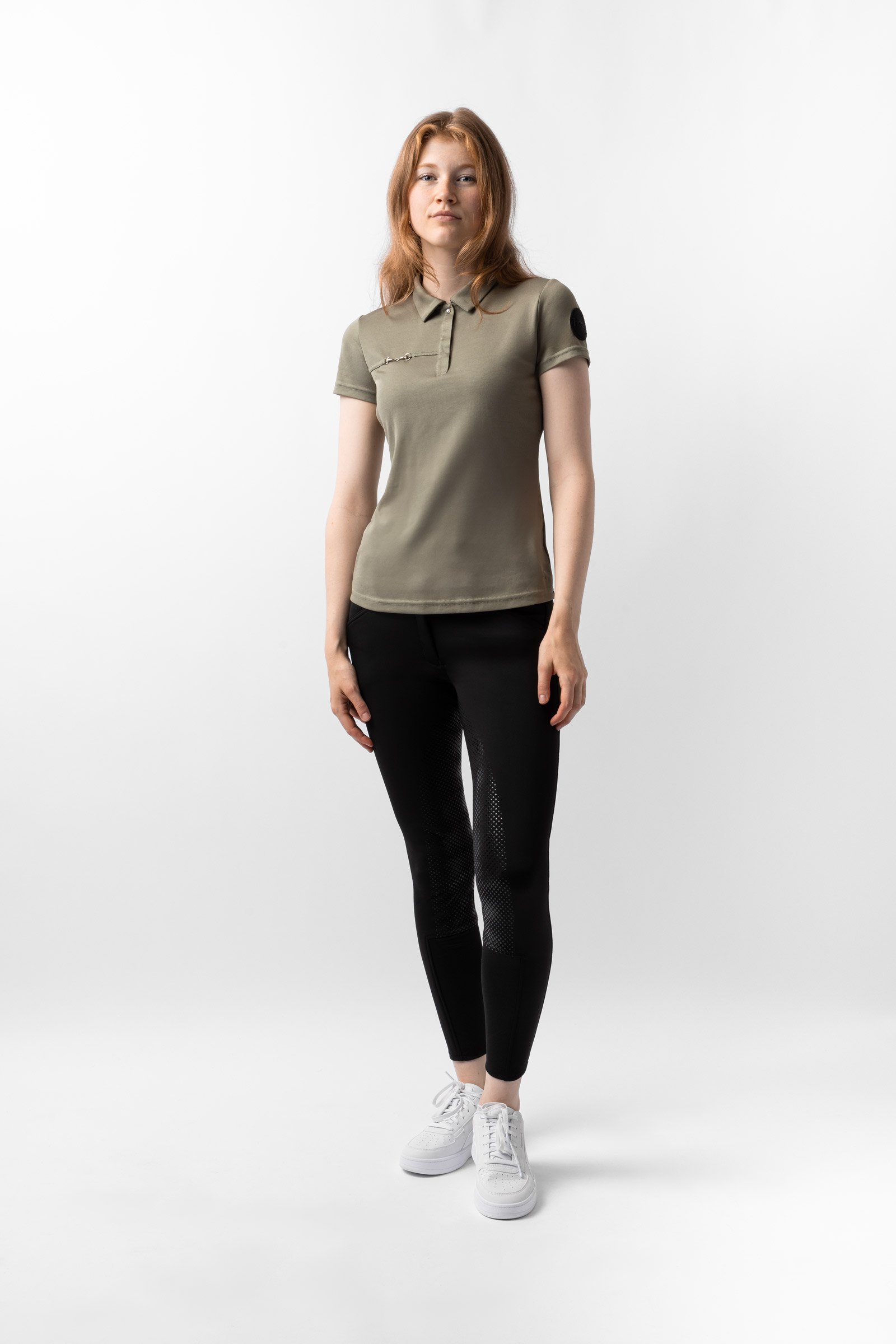 Horze Denise Functioneel Poloshirt, korte mouwen, dames