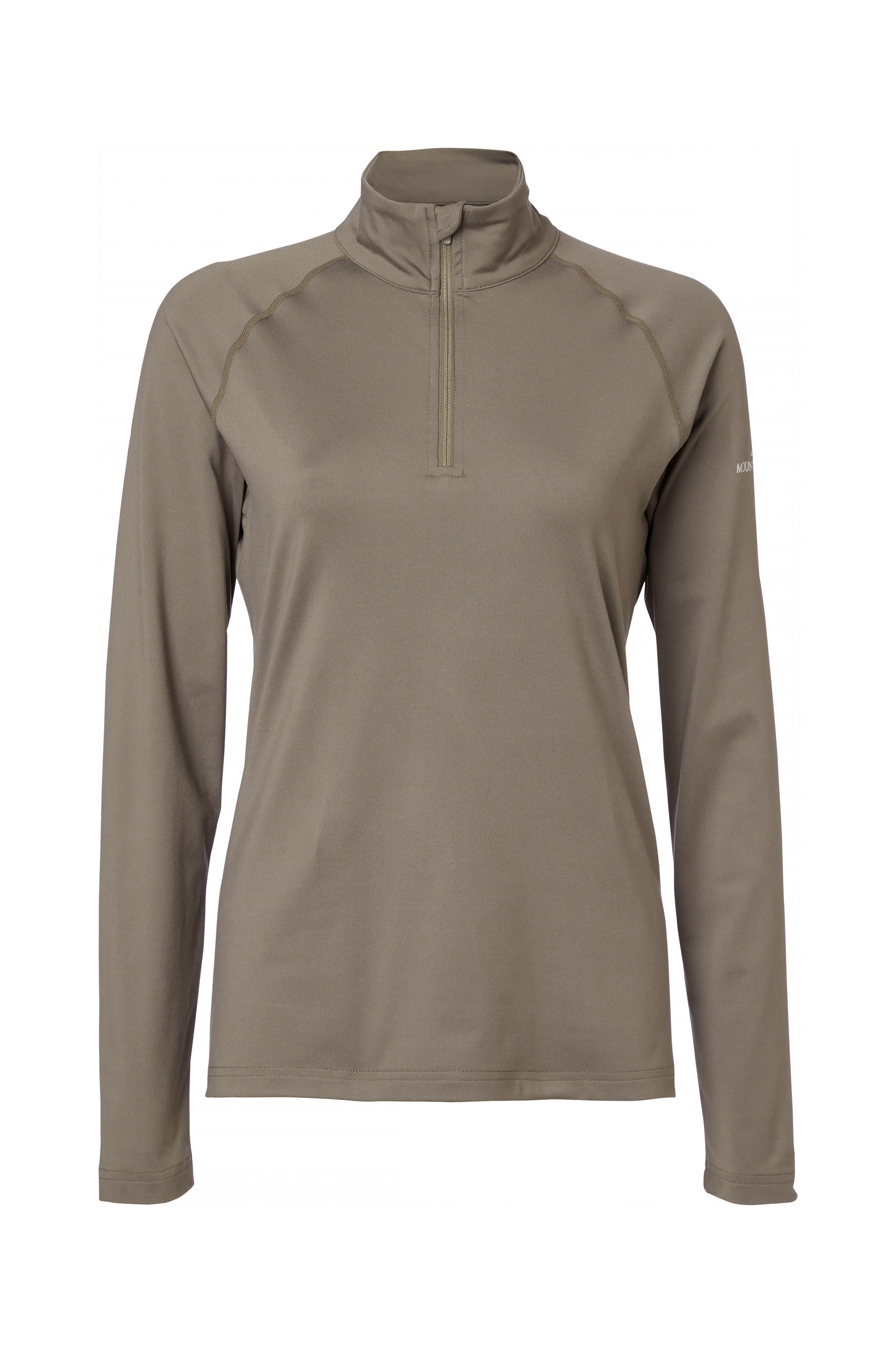 Urban Taupe Mountain Horse Isolde dames functioneel shirt