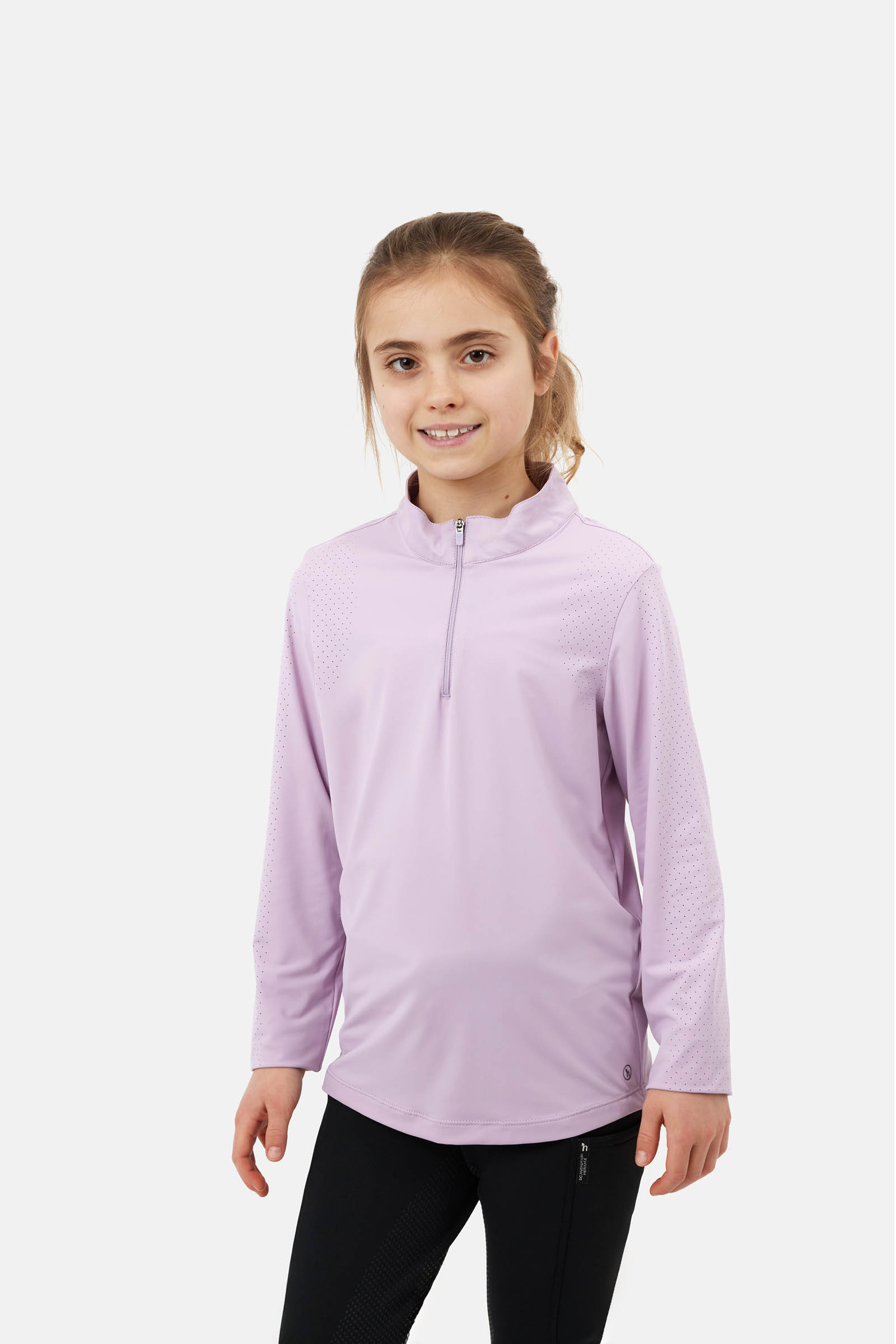 Horze Young Rider Emmie Cooling Training Shirt with Long Sleeves