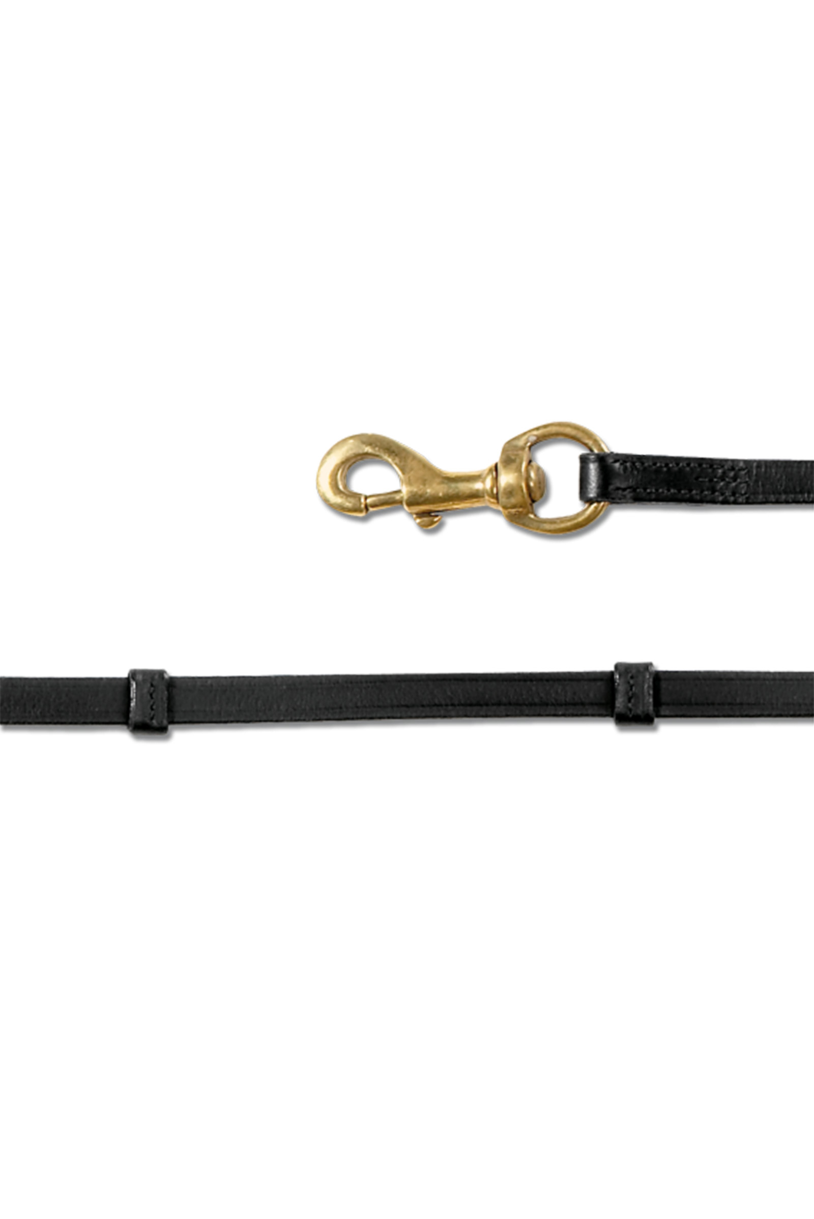 Black/Brass Waldhausen Icelandic Reins with Carabiner
