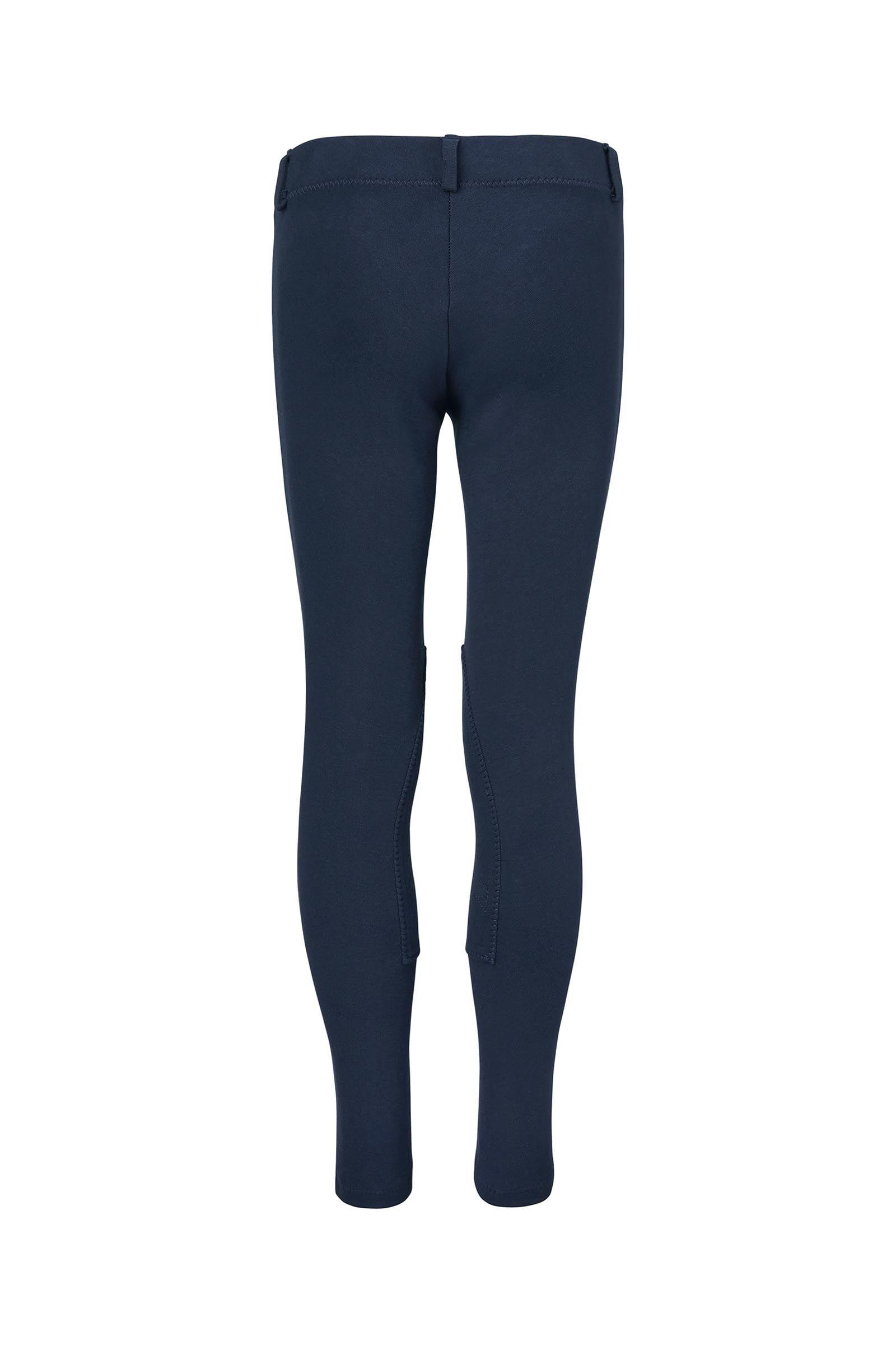 Navy Mountain Horse Kidd kinder rijbroek met kniestukken