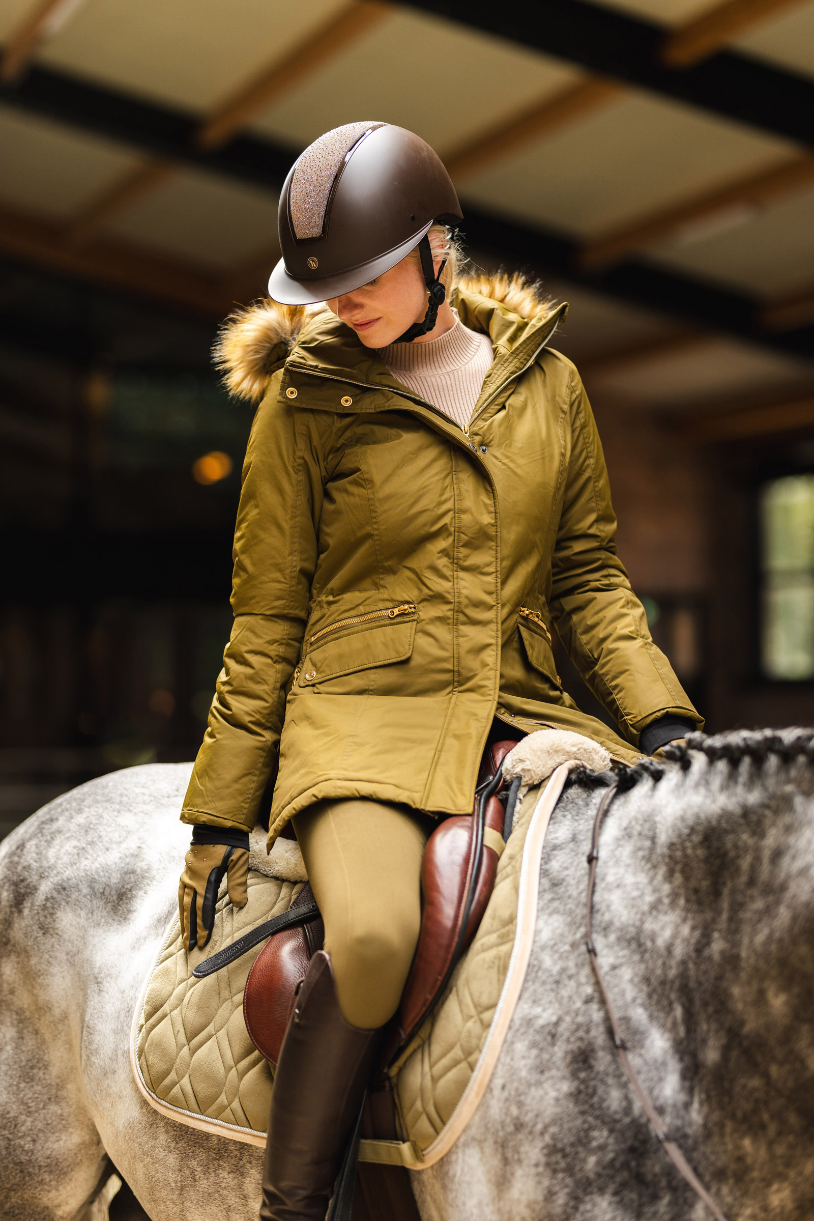 Horze Mikaela parka jas, dames