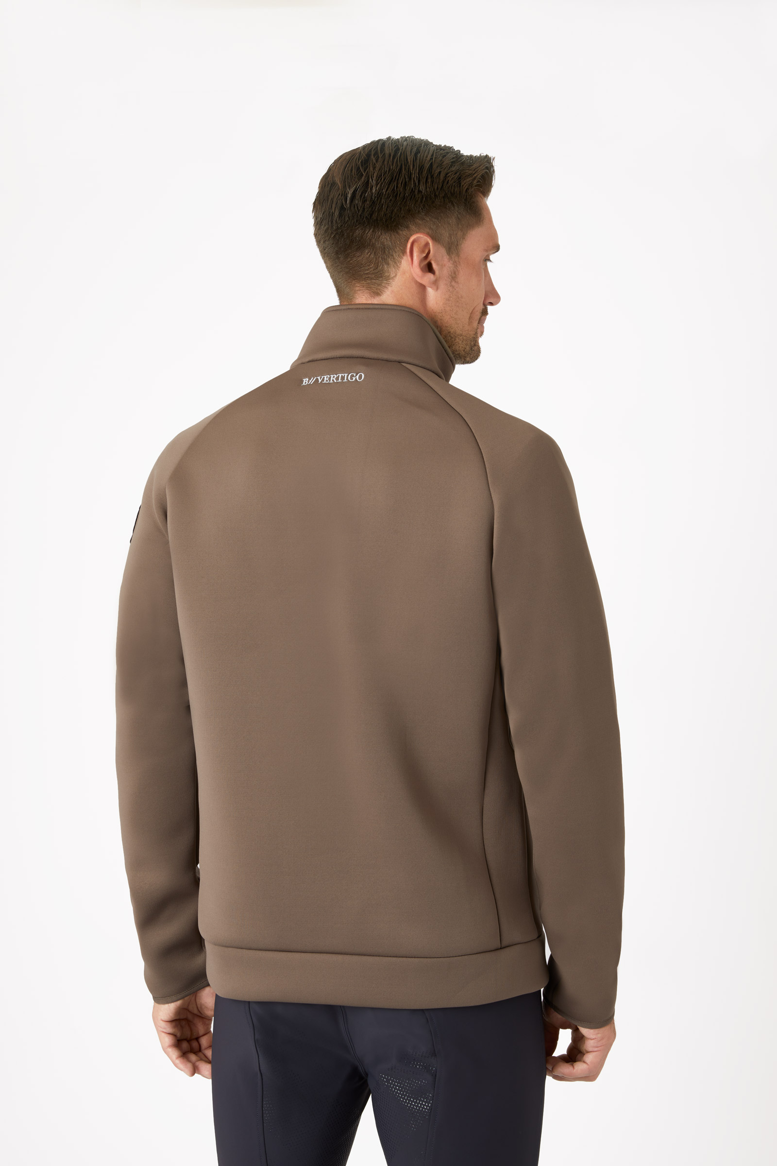 B Vertigo Nicolas Functioneel Sweatshirt met ritszakken, heren