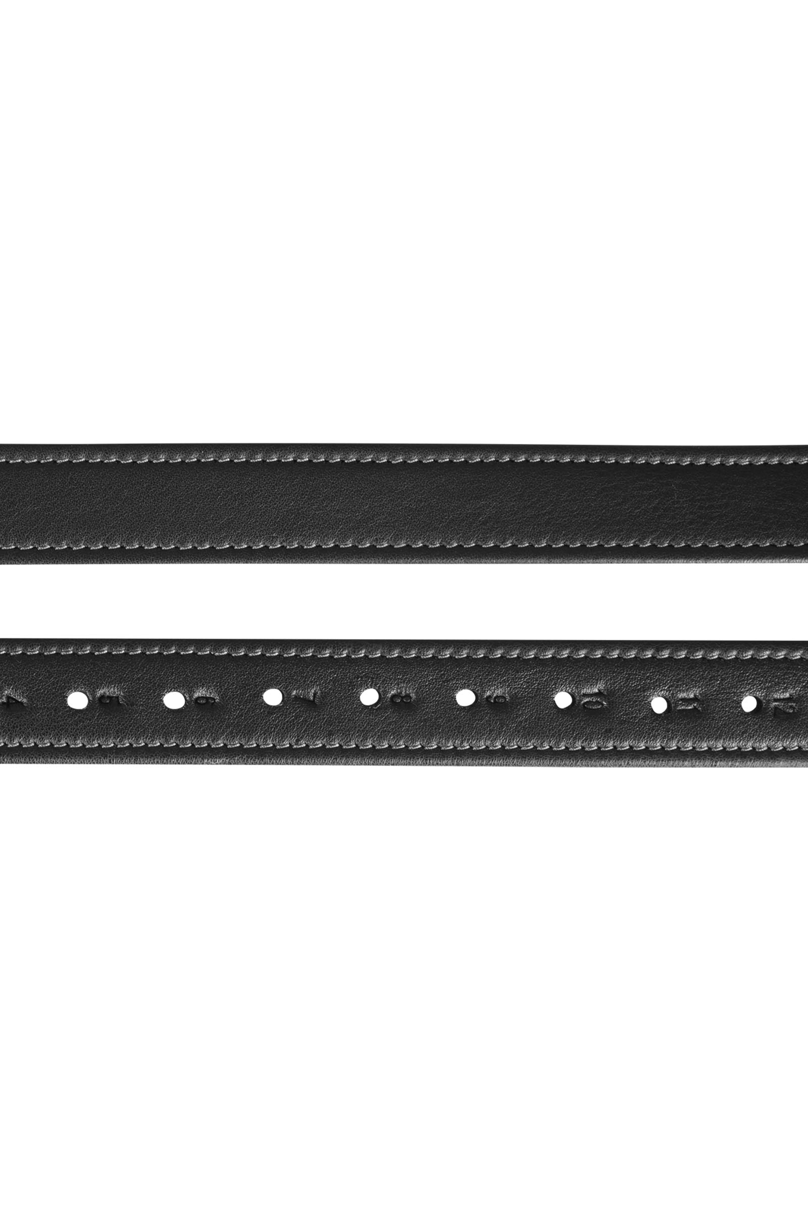 Acavallo Kalfsleren Stijgbeugelriemen met Omsloten Gesp