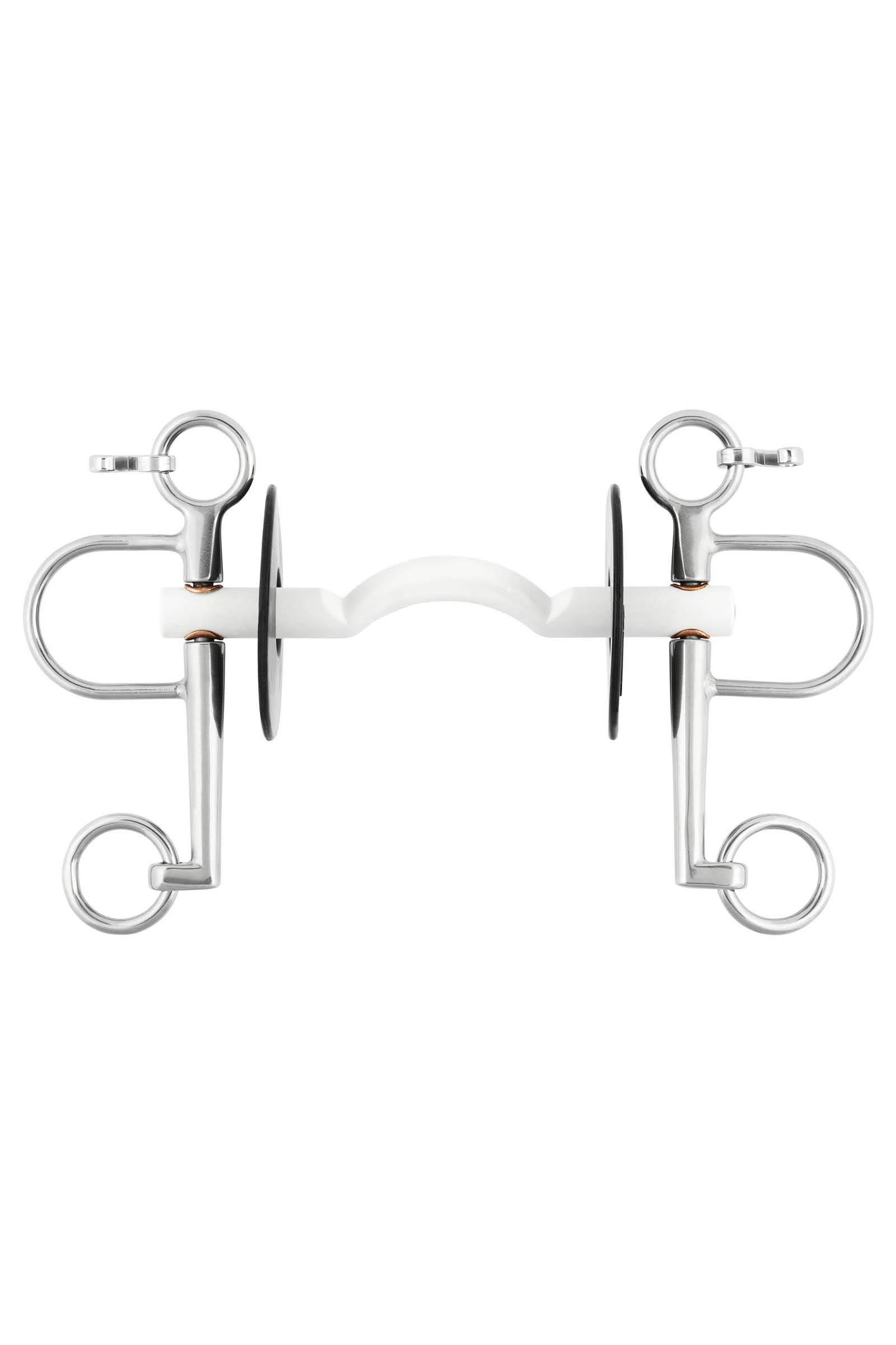 Sprenger Nathe Pelham Soft Mullen Mouth met Port, 15mm, 7cm scharen