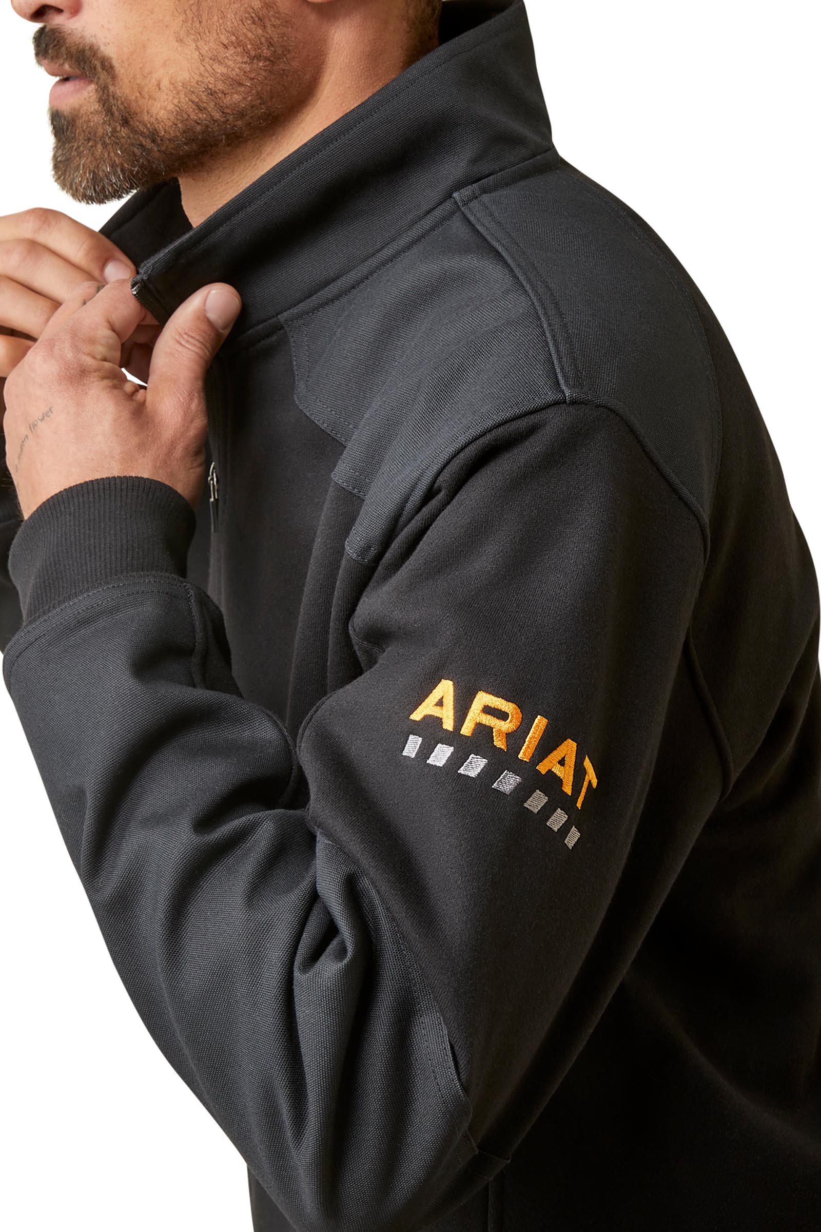 Ariat Rebar Workman Duracanvas Heren sweatshirt met 1/4 rits