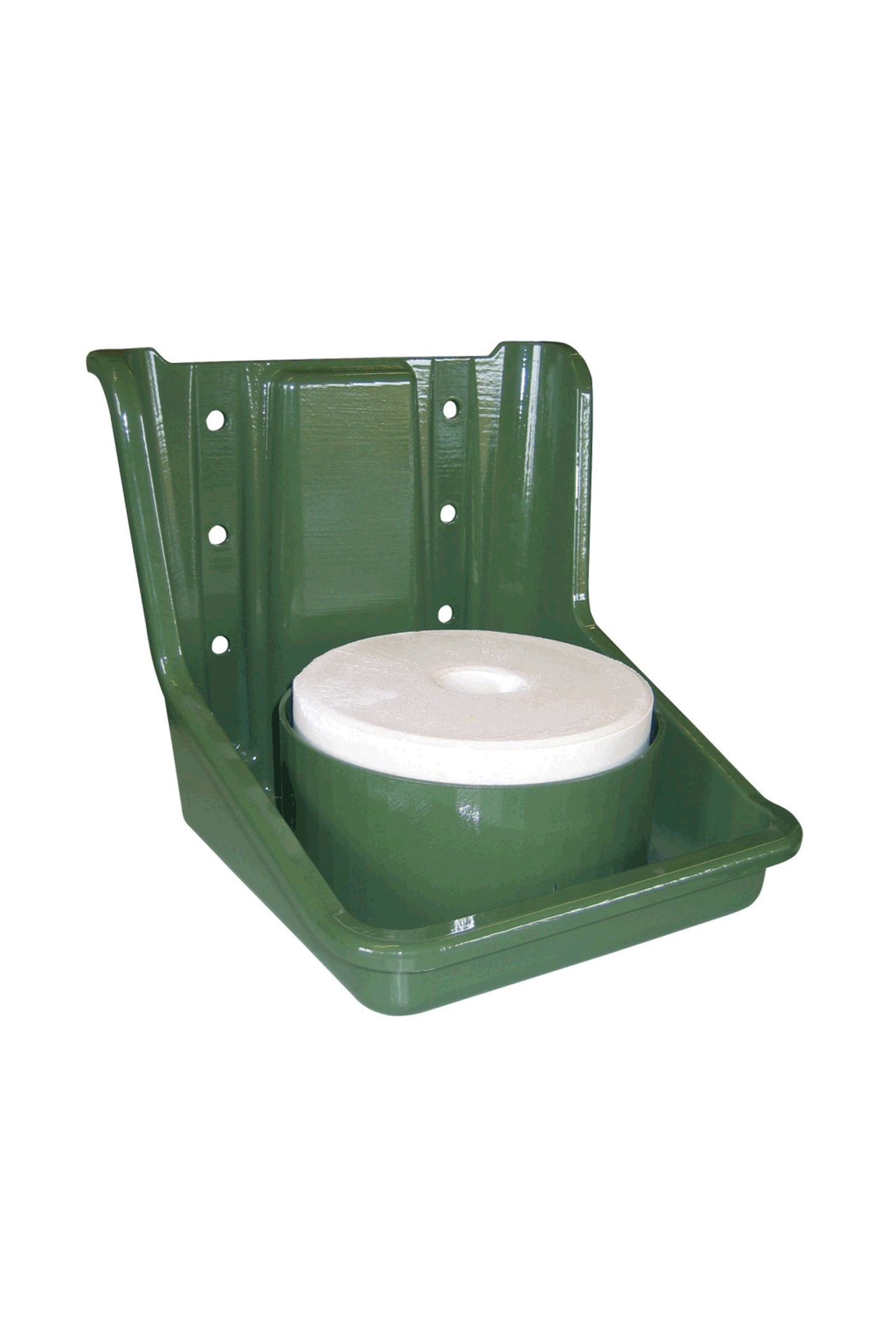 Kerbl liksteenhouder met inzet voor ronde likstenen