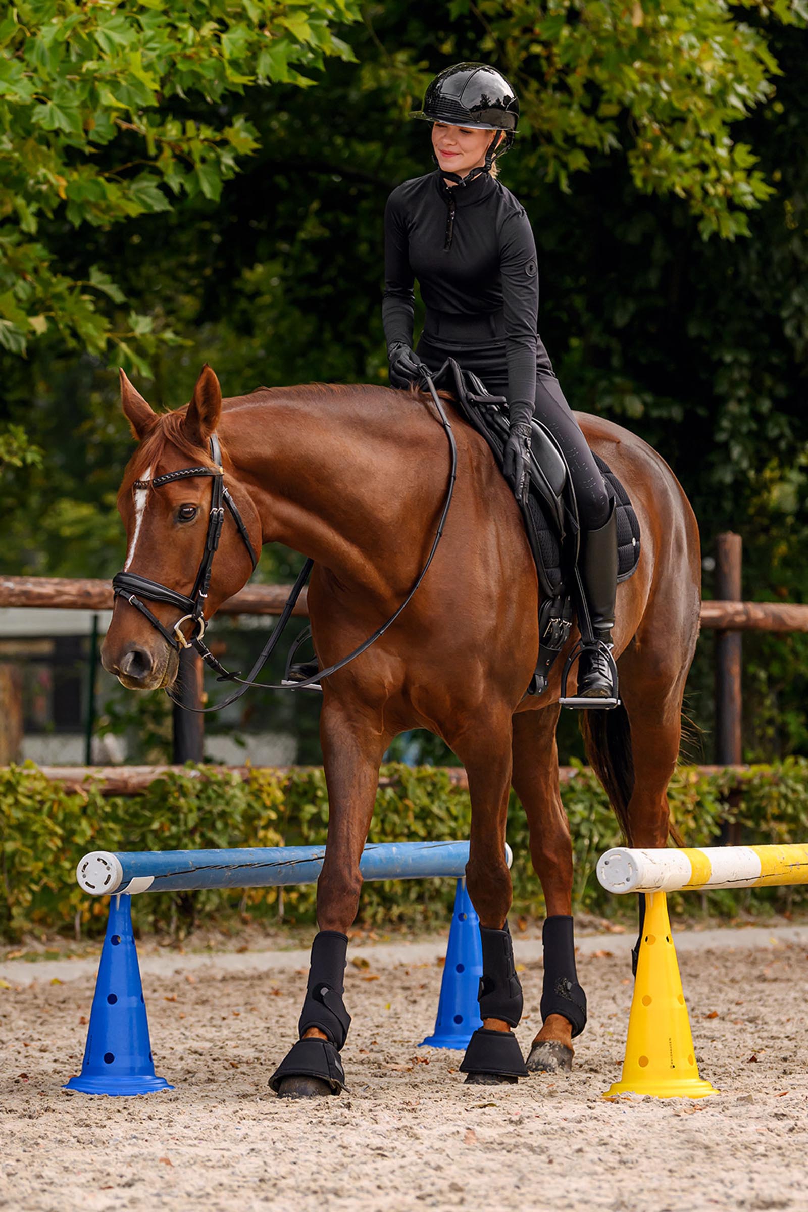 Waldhausen XL pylonen met draagtas (8 stuks)