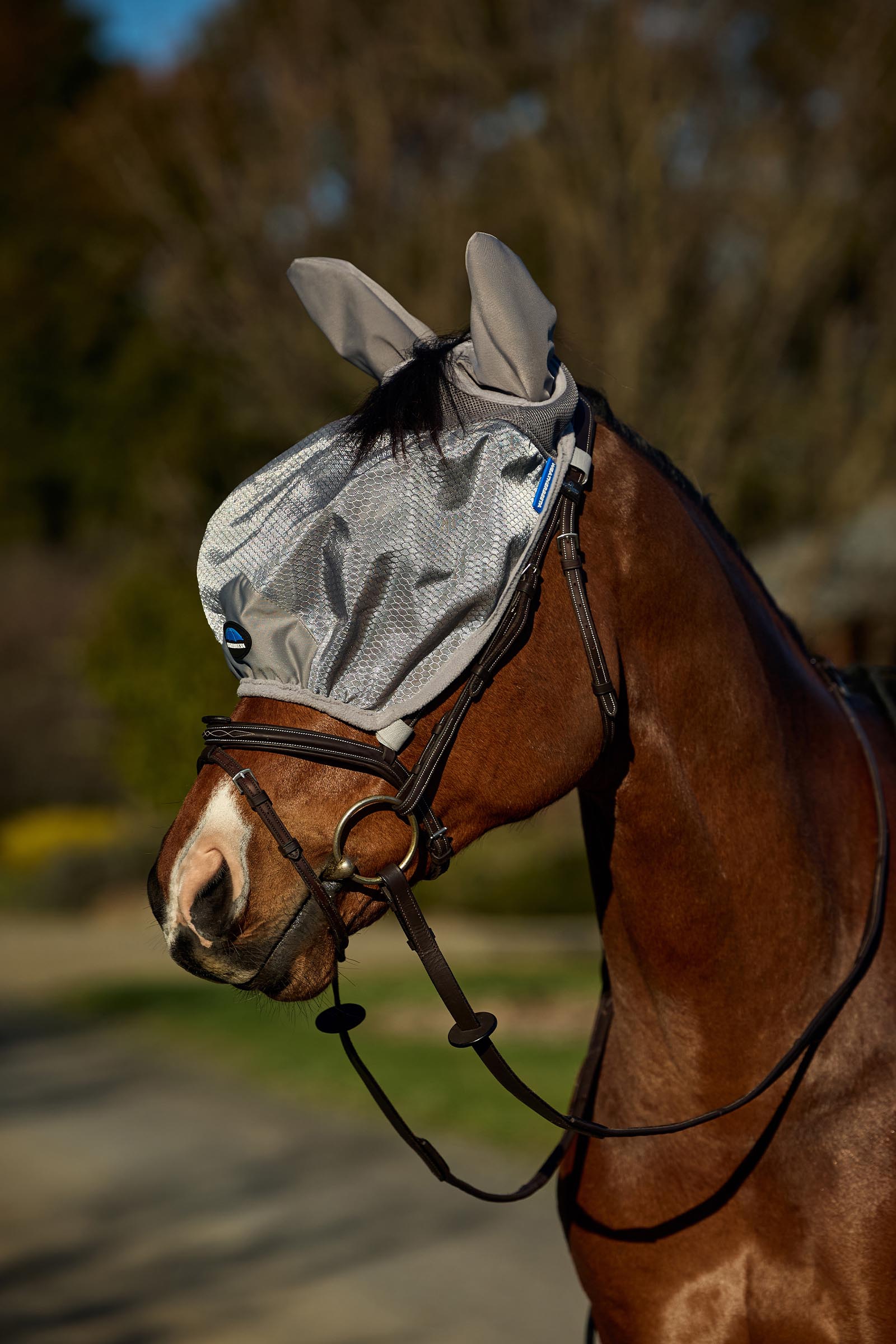 Weatherbeeta Comfitec Hexi Shield Ride-On Vliegenmasker  