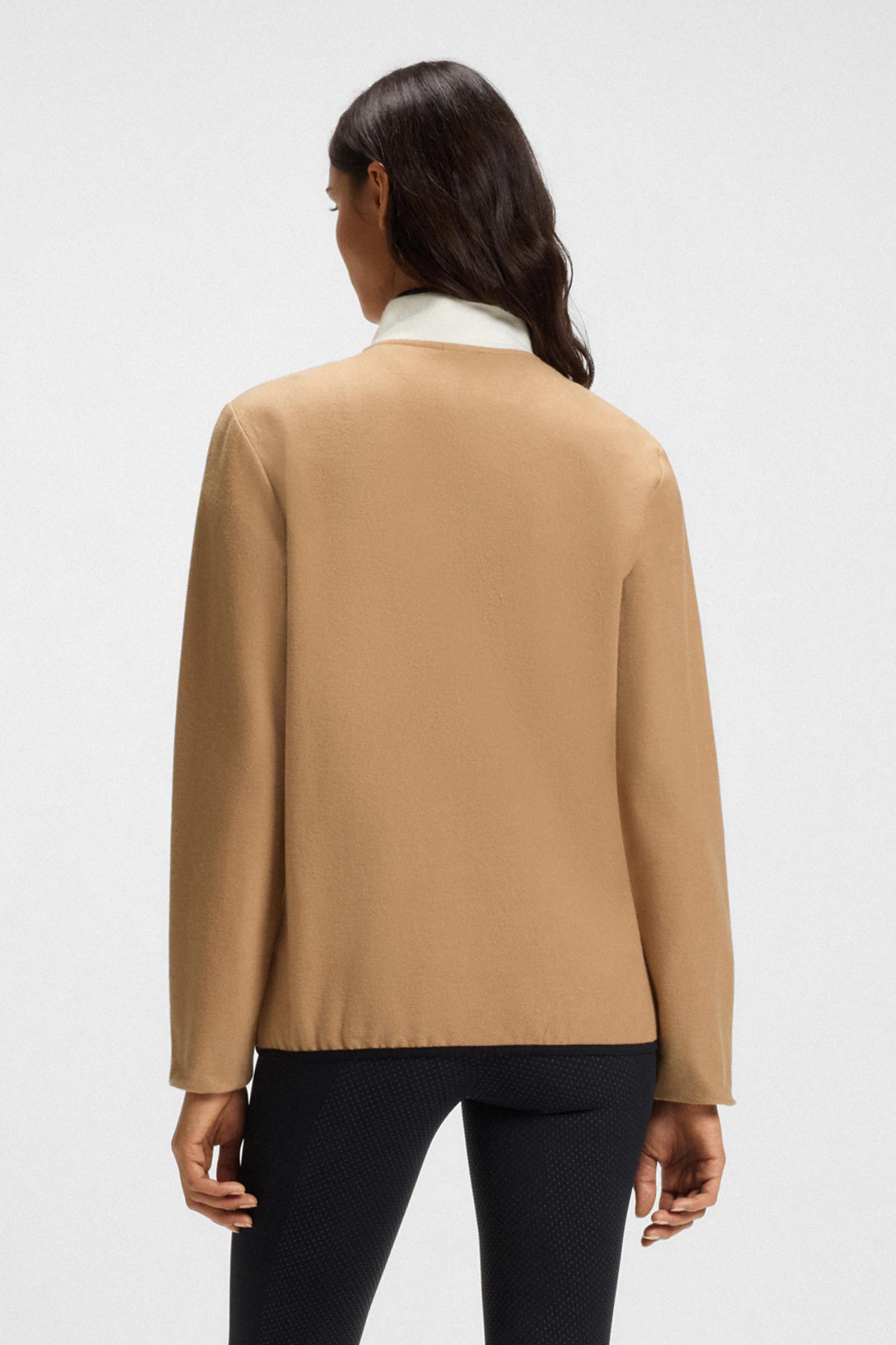 Boss Fedora dames Felpa met halve rits