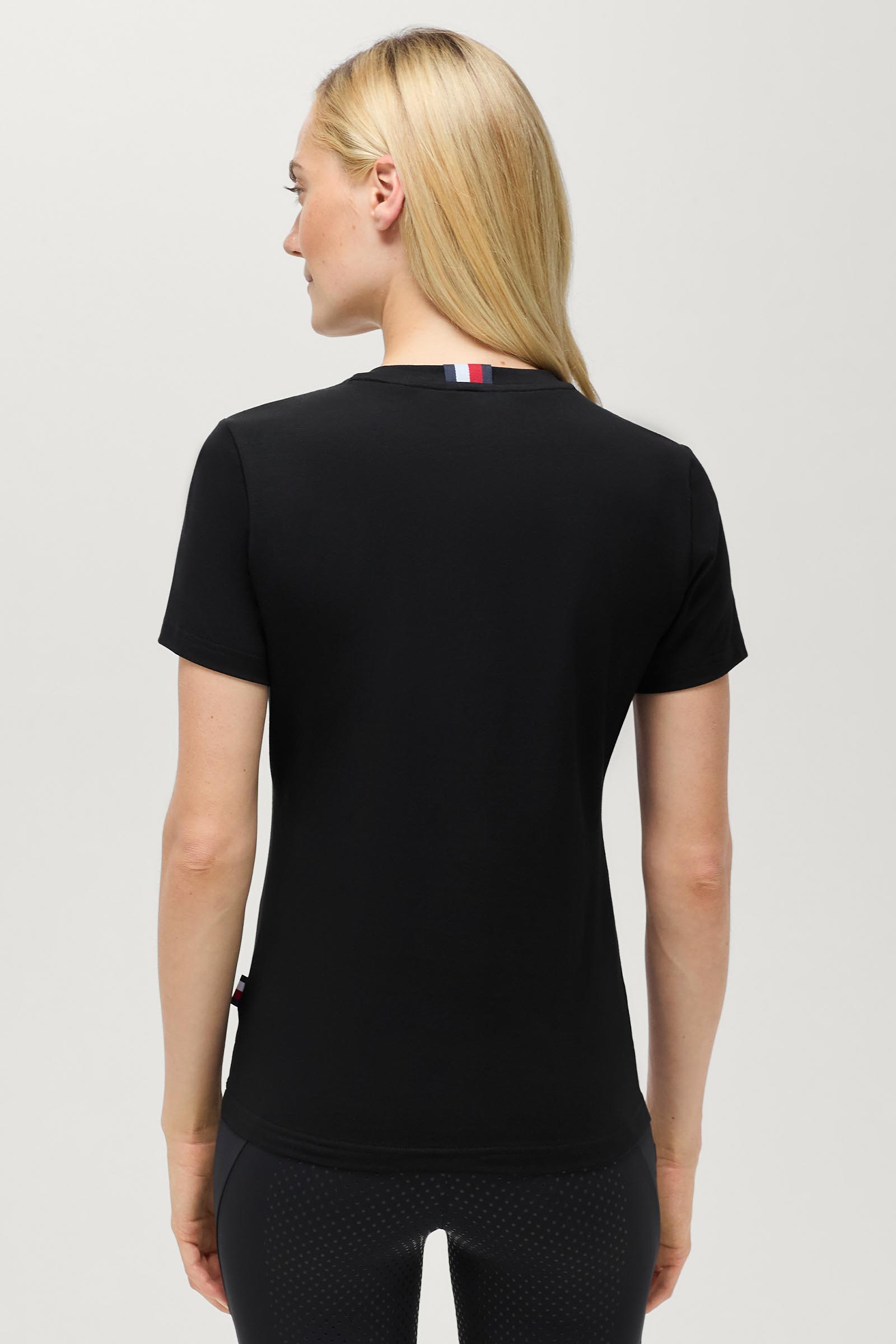 Tommy Hilfiger Equestrian Malibu dames T-shirt met strass
