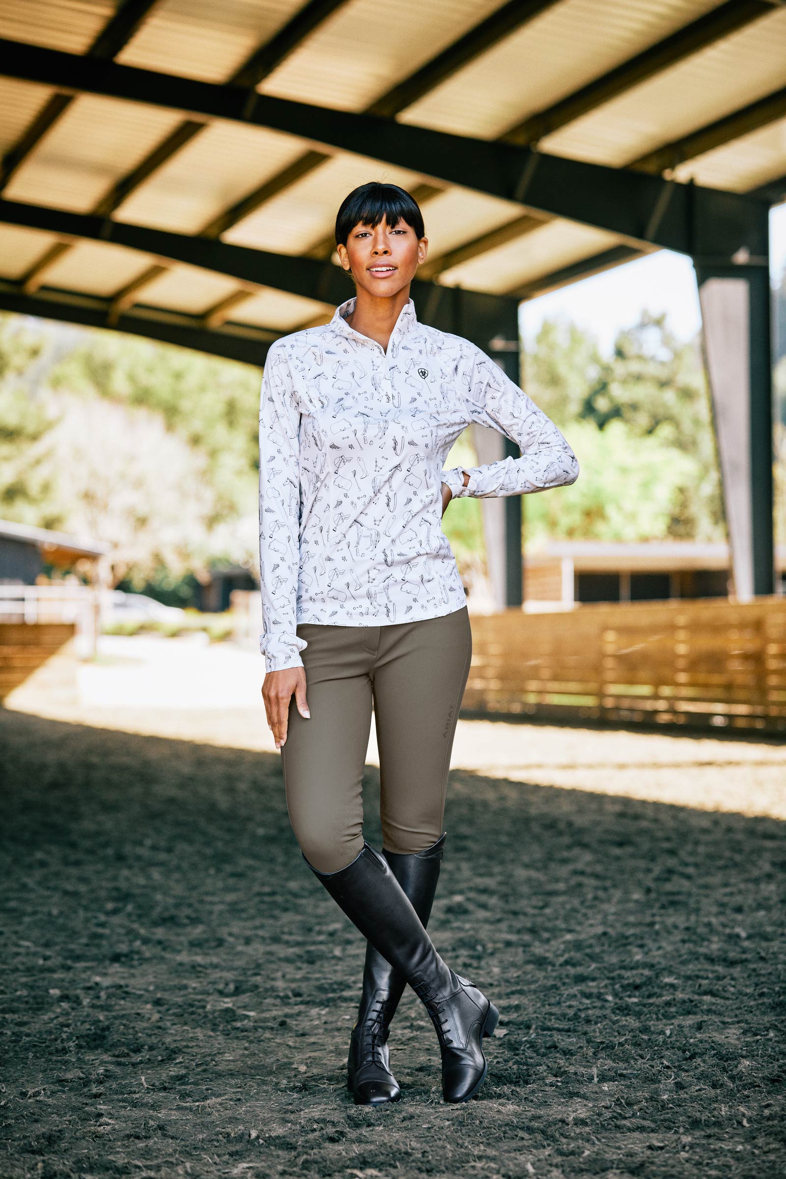 Ariat Palisade Cocoa rijlaars, dames