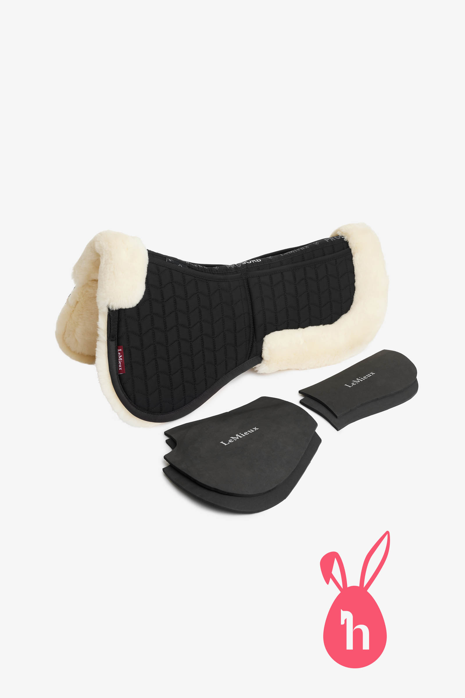 LeMieux Merino+ ProSorb 2 Pocket Half Pad