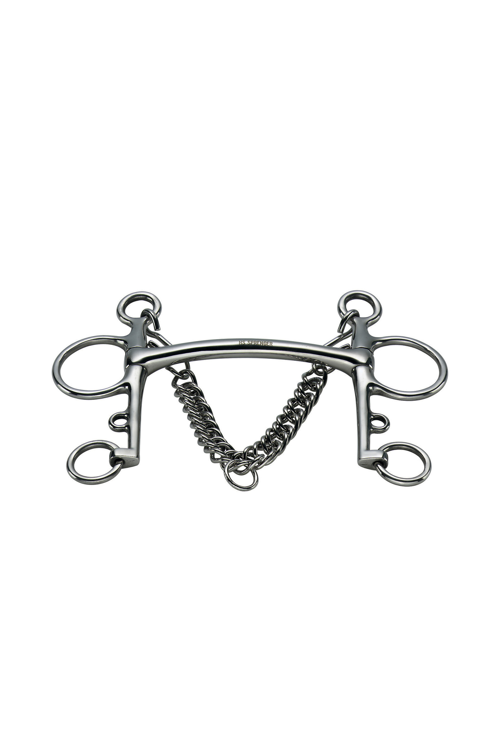 Sprenger Pelham Ongebroken, gebogen, RVS