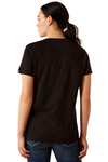 Ariat Rebar Cotton Strong standaard V-hals T-shirt voor dames  