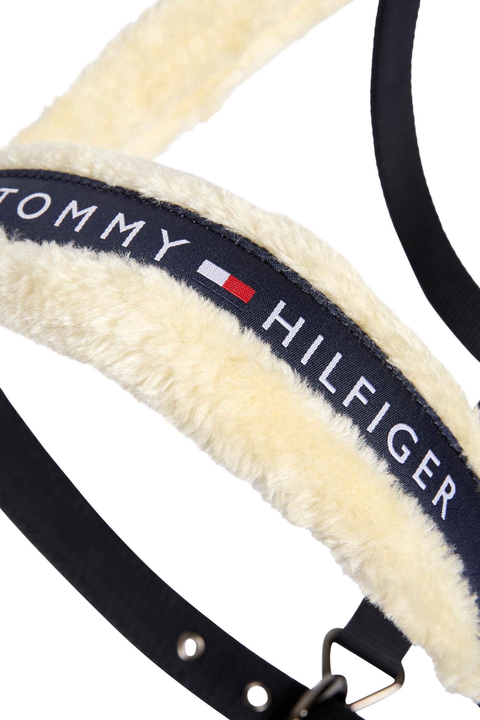 Tommy Hilfiger Equestrian Kennedy halster met imitatiebont