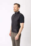 B Vertigo Simon ultralichte gewatteerde bodywarmer, heren