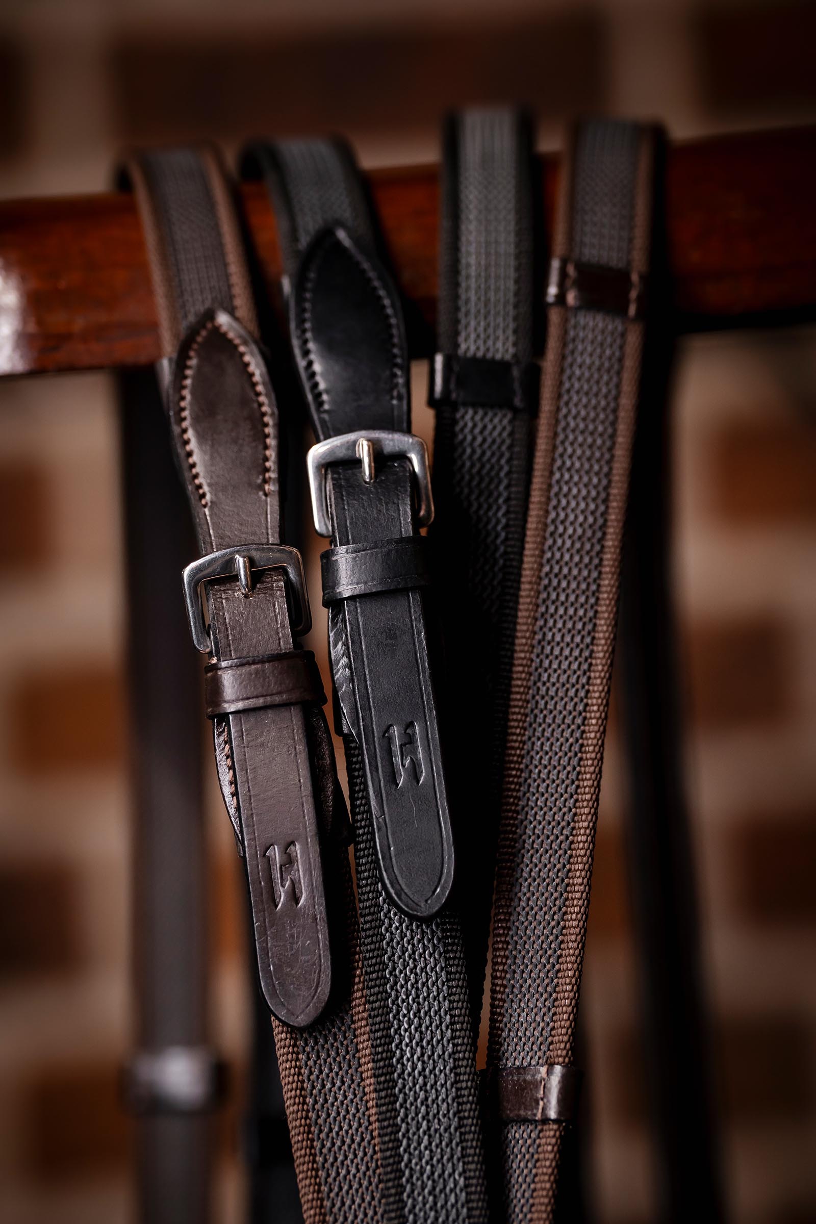 Horseware rubber grip continentale teugels