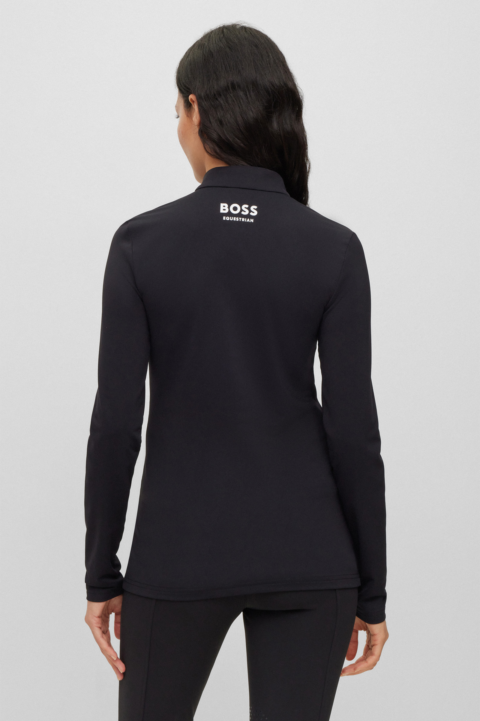 Boss Lia Signature trainingsshirt voor dames