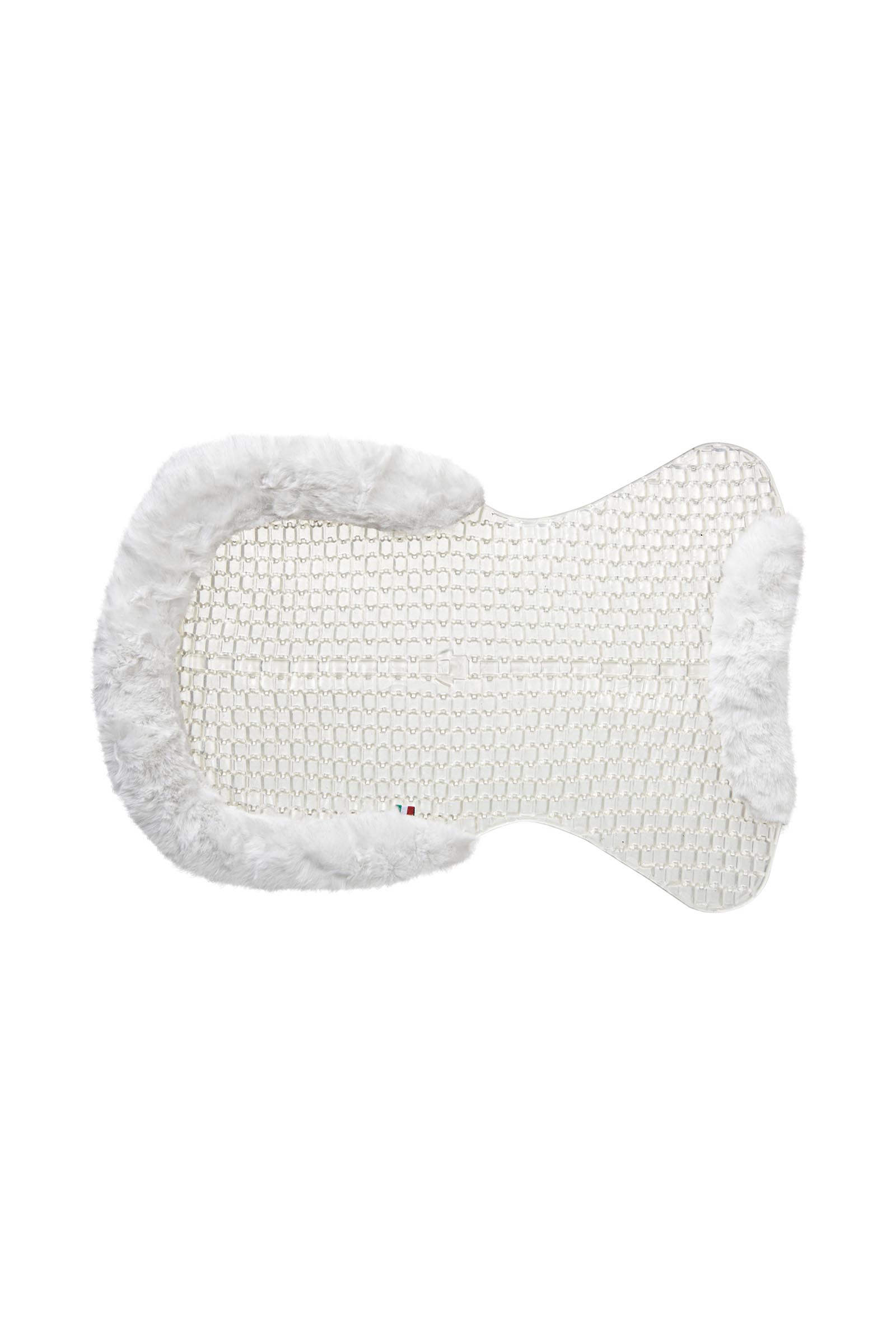 Acavallo Gel Antislip Respira met Schapenvacht Uitsparing Plat